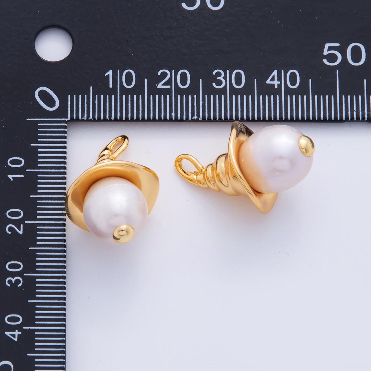3D witch hat charm Pearl Halloween sorcerers hat pendant Halloween jewelry inspired for necklace bracelet supply Z-1169