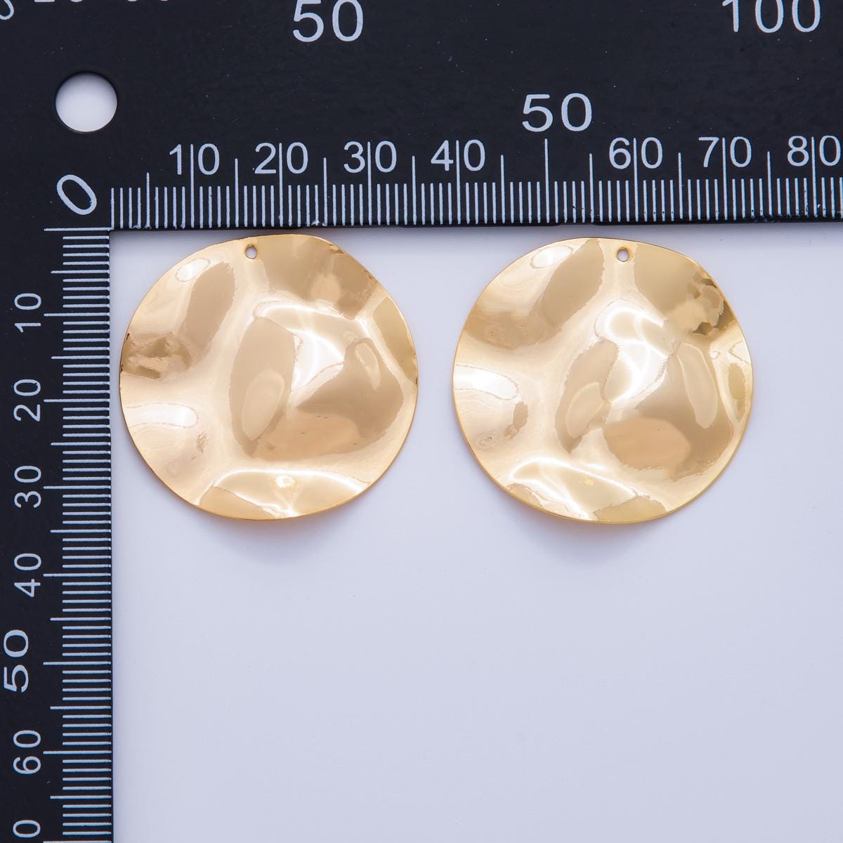 Dainty Gold Molten Abstract Charms Geometric Gold Earring Findings Dangle Charm for Earring Components DIY Jewelry Making Z-1185