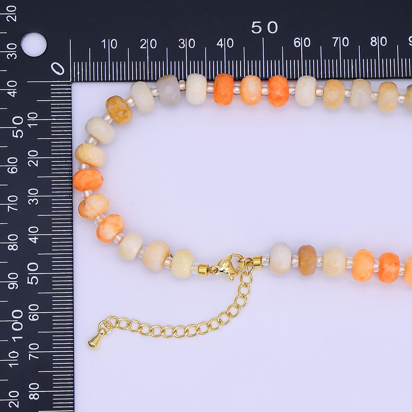 14K Gold Filled Blue Turquoise Natural Gemstone 16 Inch, 18 Inch Necklace | WA-3143 WA-3144