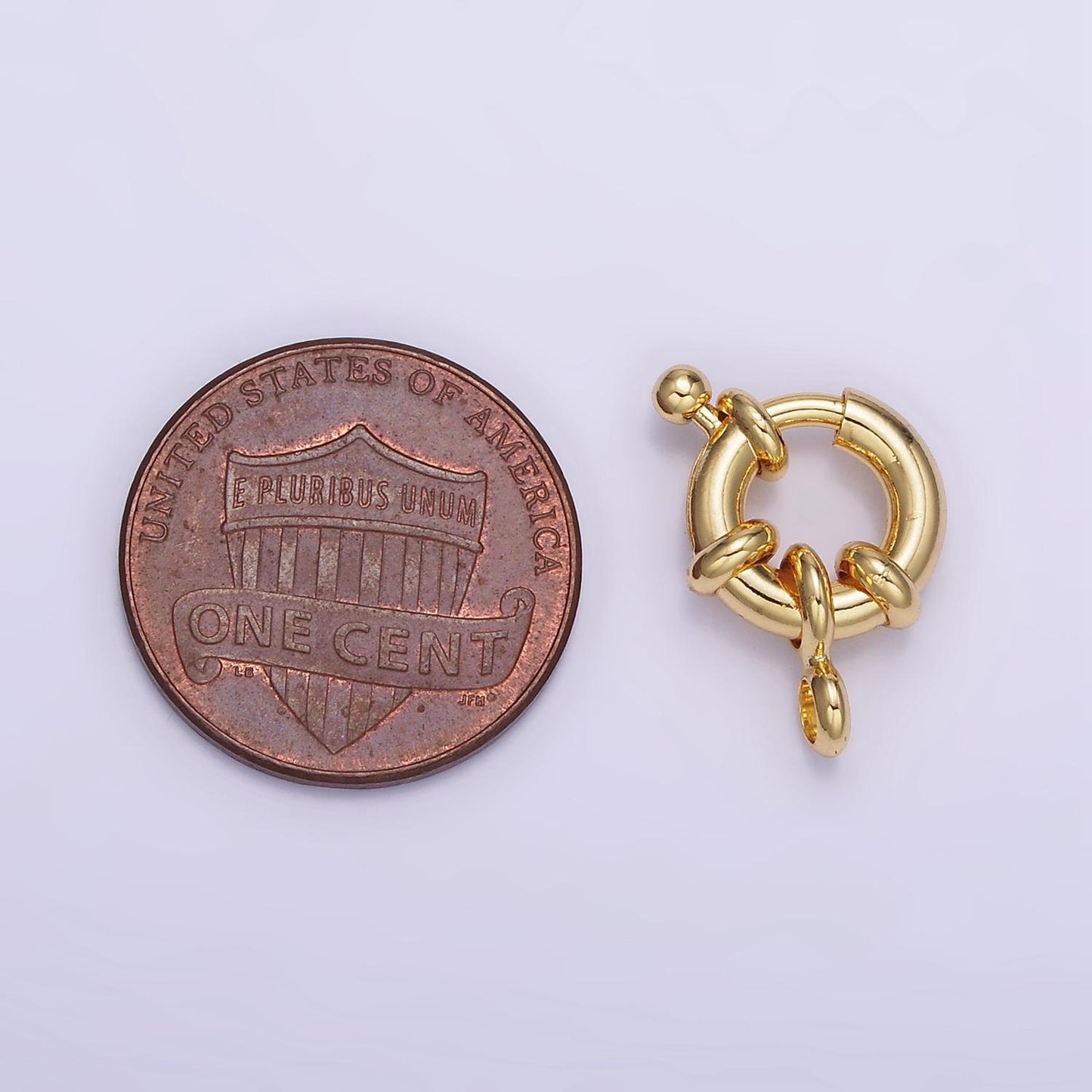 14K Gold Filled 15mm Sailor Clasps Closure Findings | Z811