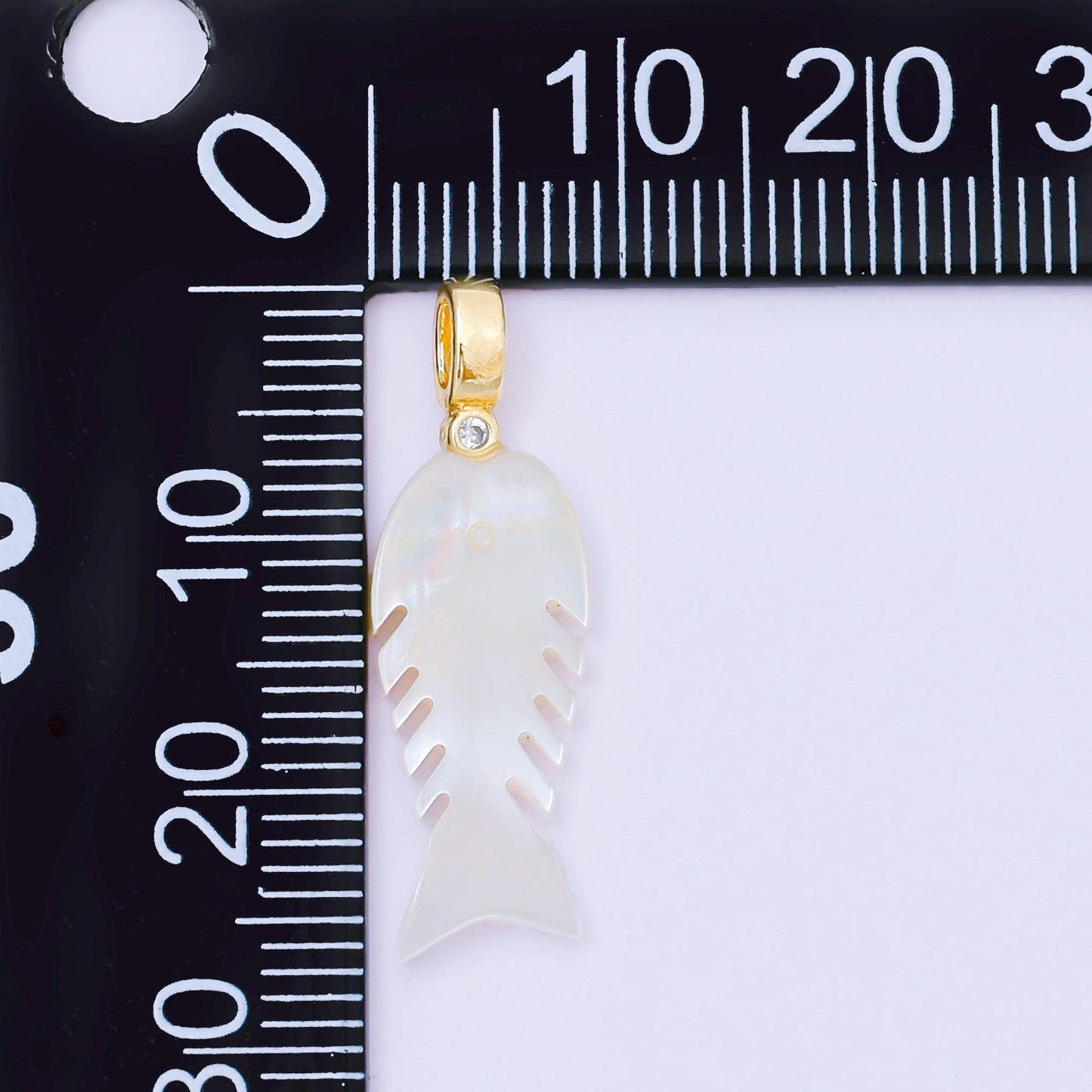 Mini 25mm Natural mother of pearl mop shell fish pendant Charm for Bracelet Necklace Earring Component AF-568
