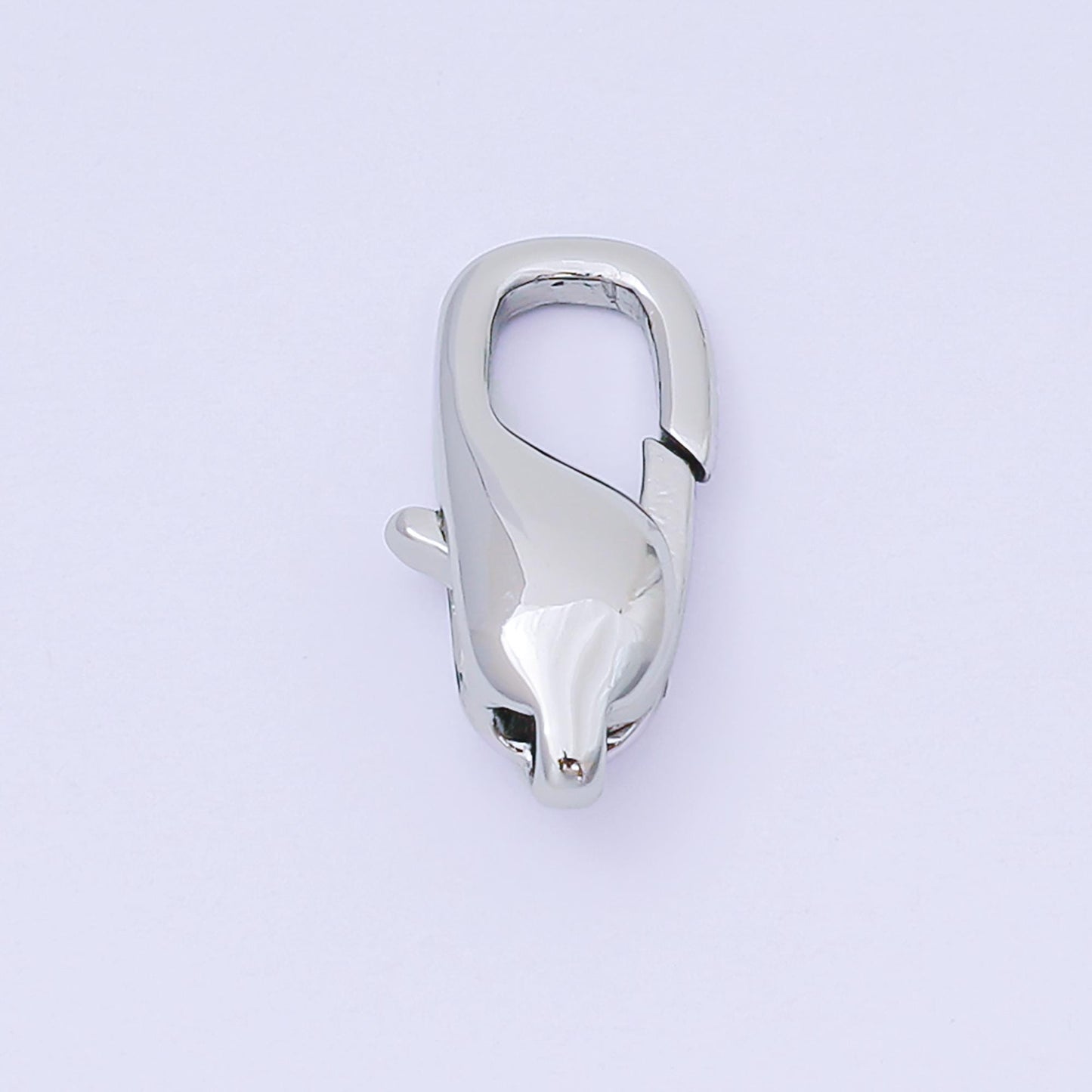 14K Gold Filled 17mm Thick Lobster Clasp Closure Finding in Gold & Silver | Z1337