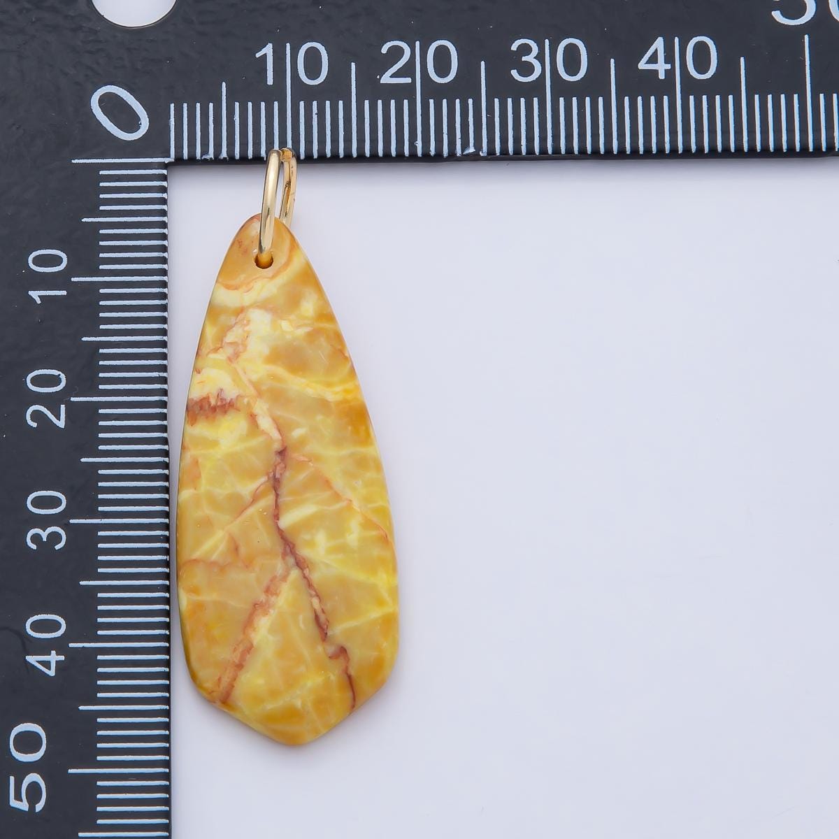Colorful Gemstone Pendant Charms Natural Stone Teardrop Pendants for Jewelry Making, Boho Necklace Supplies, Statement Gem Drop Beads AF1490