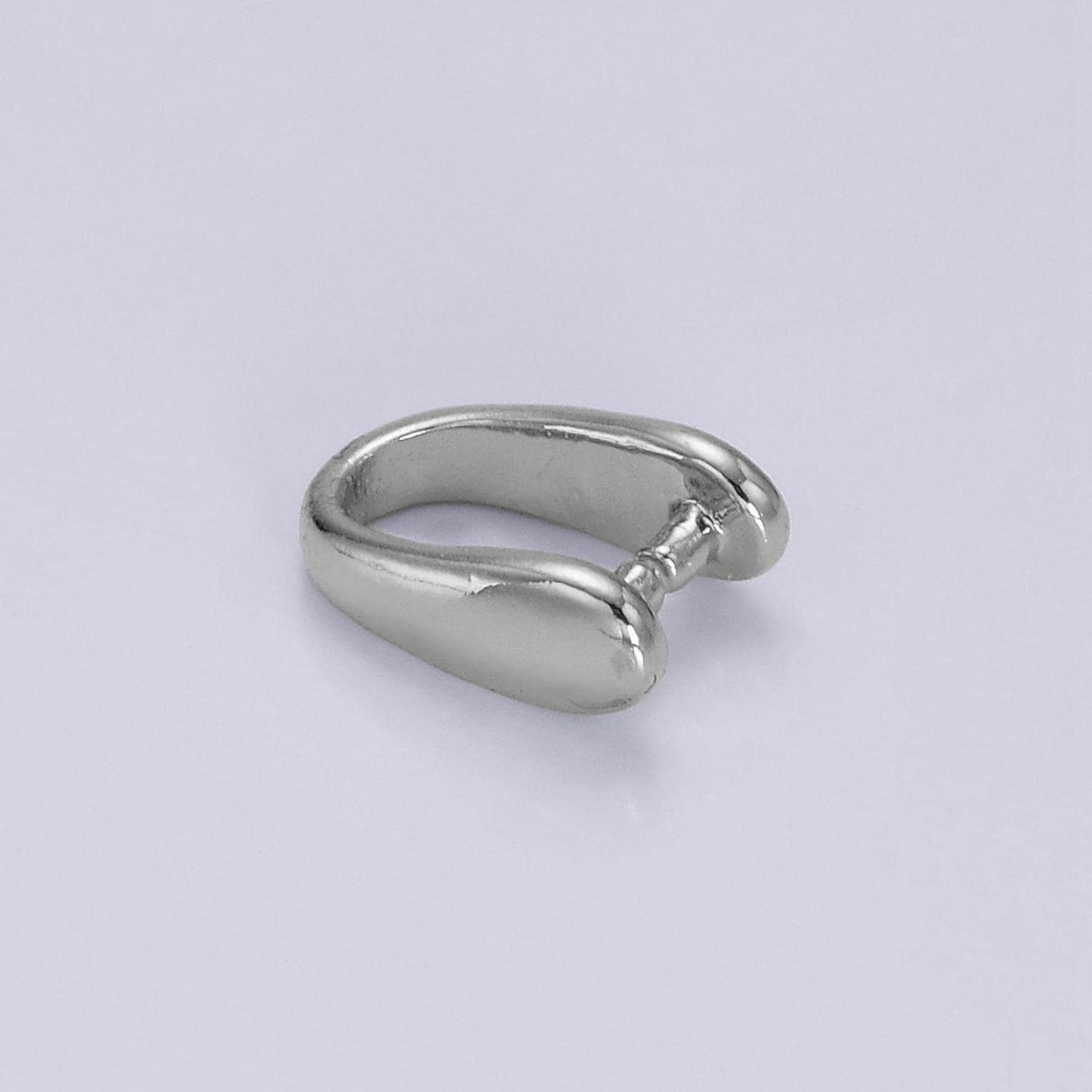 14k gold filled 9mm snap bail minimalist jewelry findings supply | z584