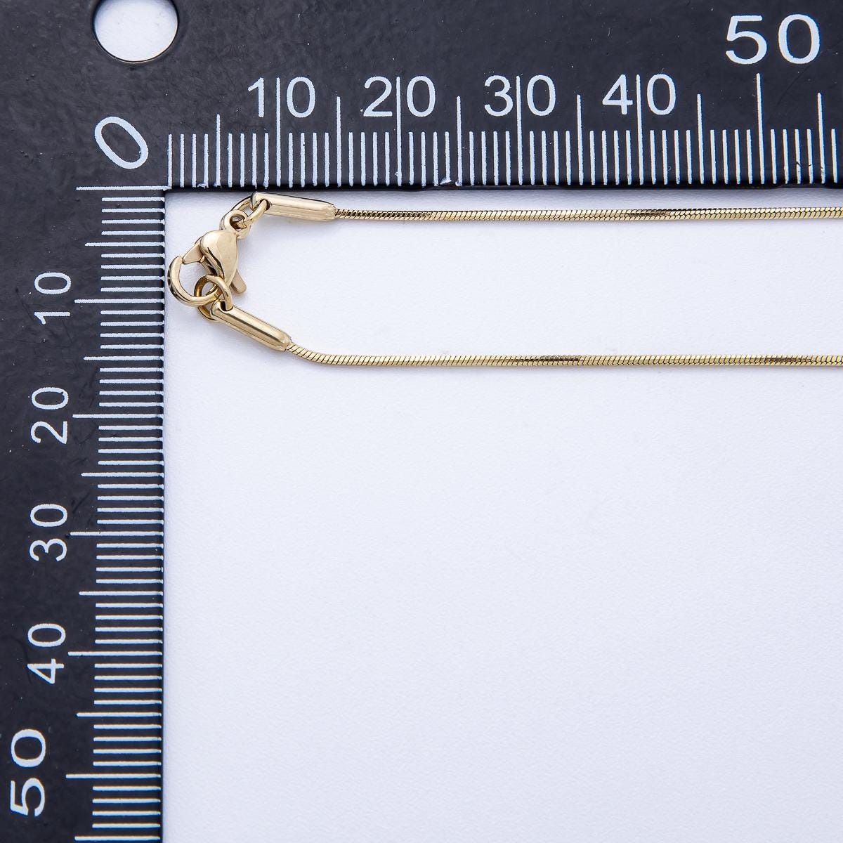 14K Gold Filled Cocoon Necklace Chain, Layer Snake Chain Dainty Necklace, For Pendant Charm Necklace Making 18 inch long WA-4252