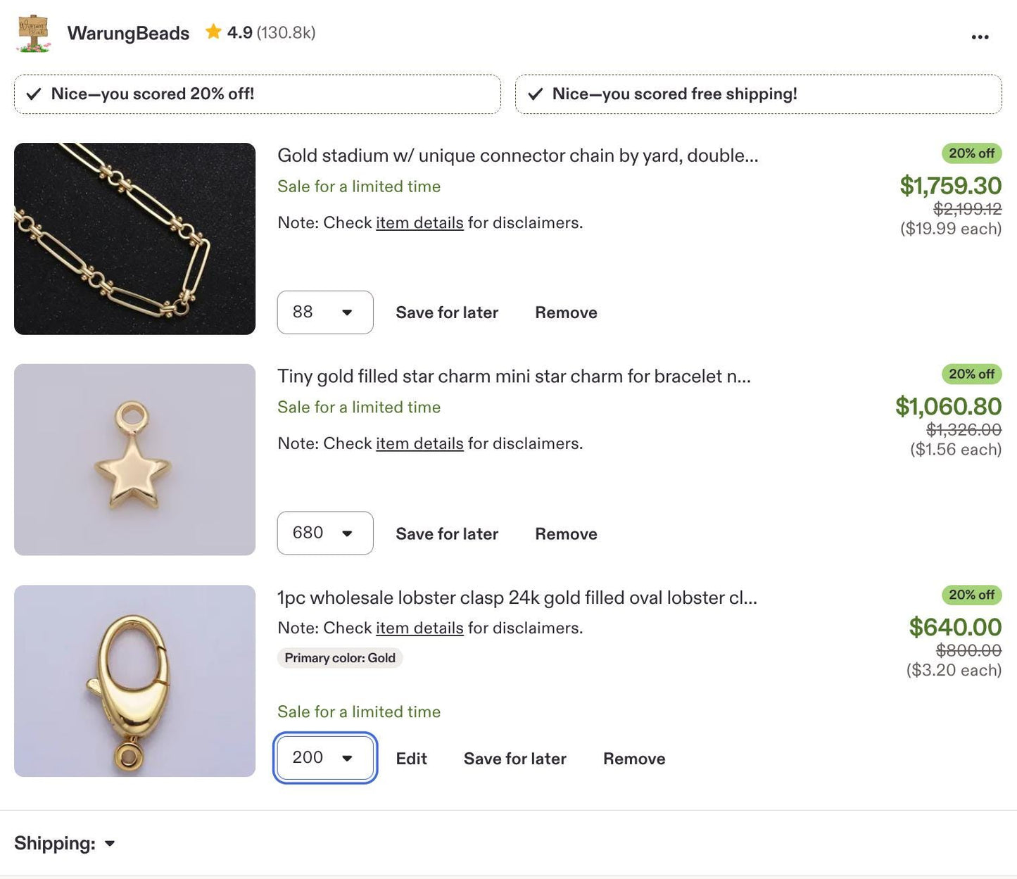 Special Listing for Amanda