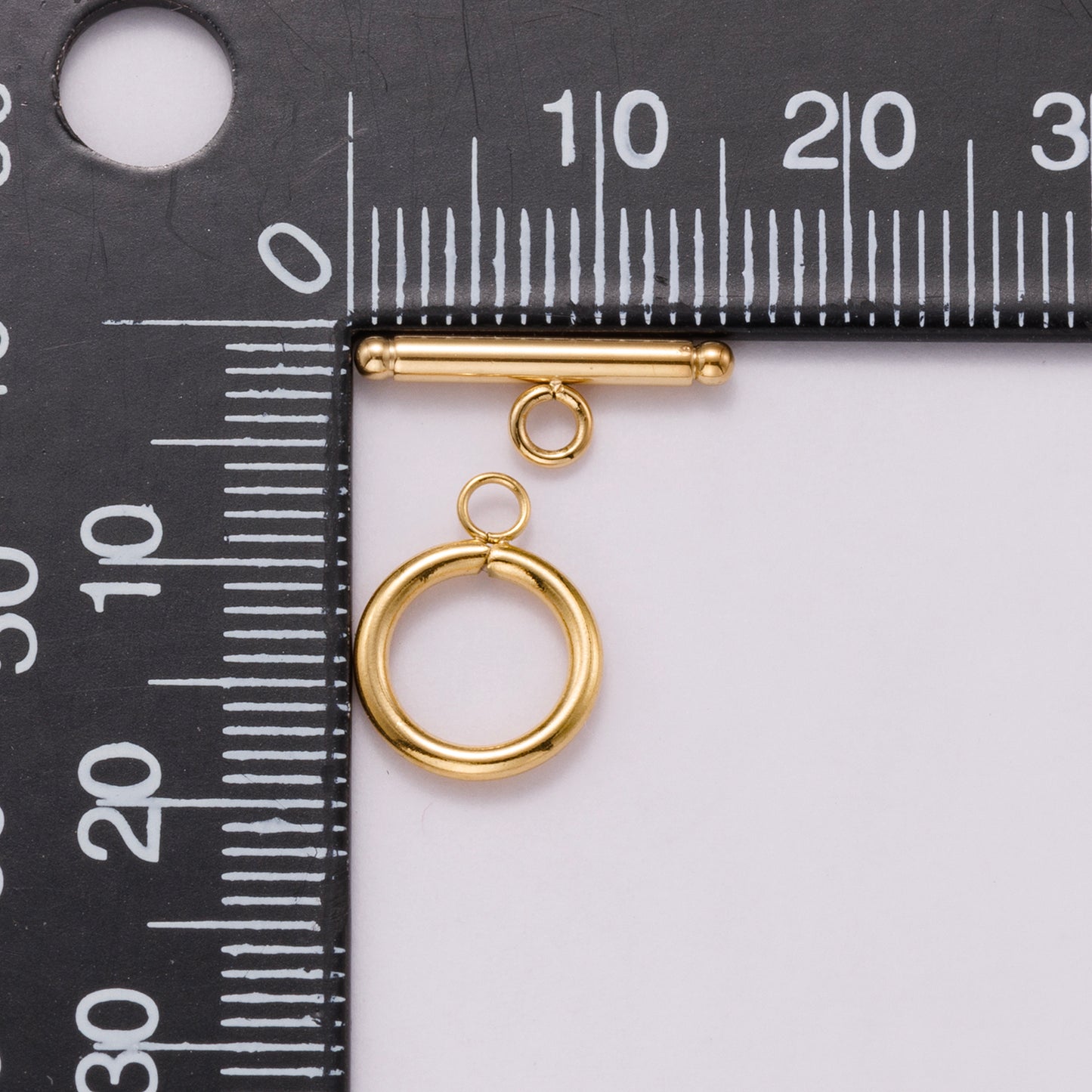 1 set stainless steel gold toggle clasp for bracelet necklace jewelry making supply p-933