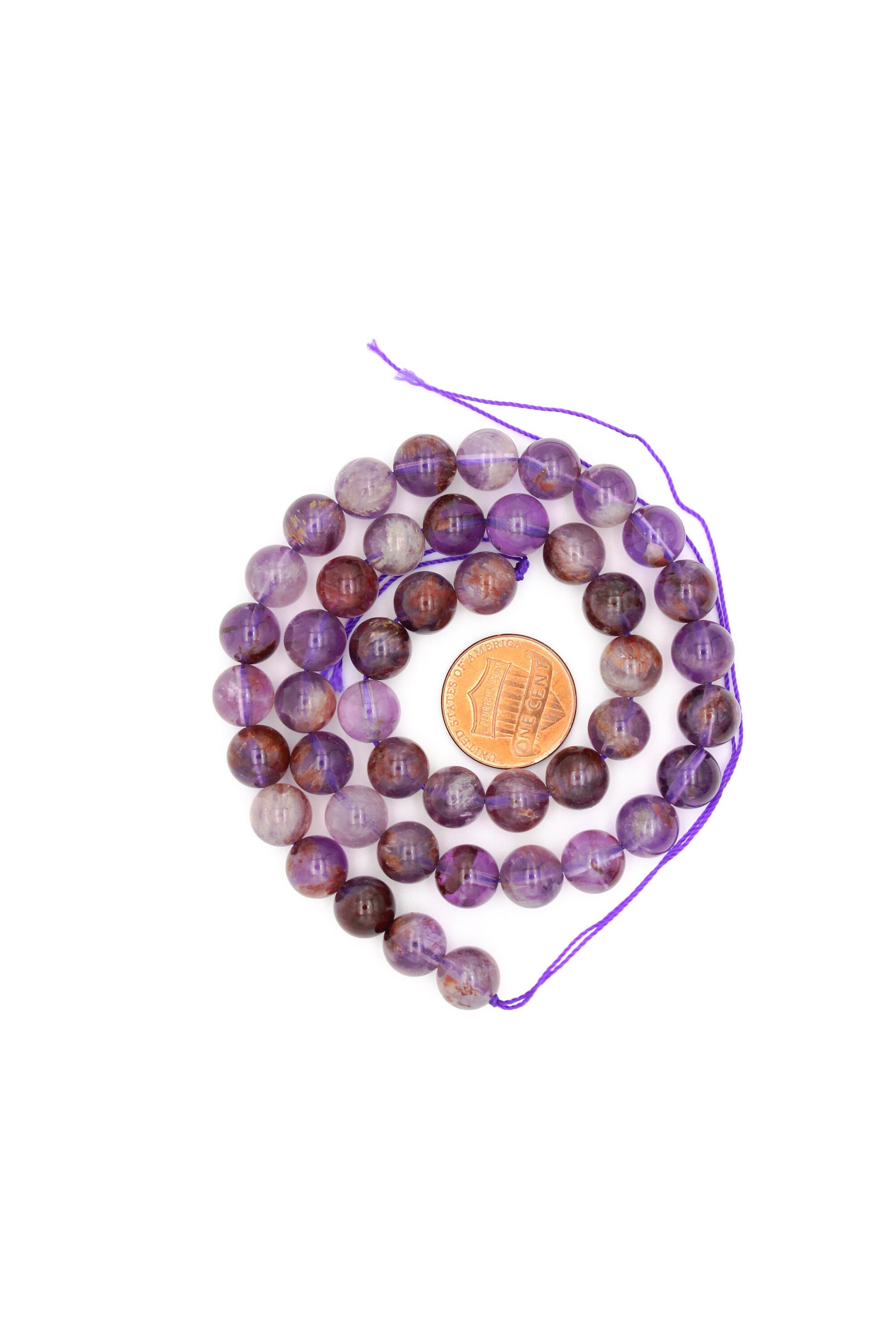 8mm Amethyst Beads, Natural Amethyst Bead, Round Shape, February Birthstone Purple Beads, Natural Gemstone, Jewelry Making, Great Quality