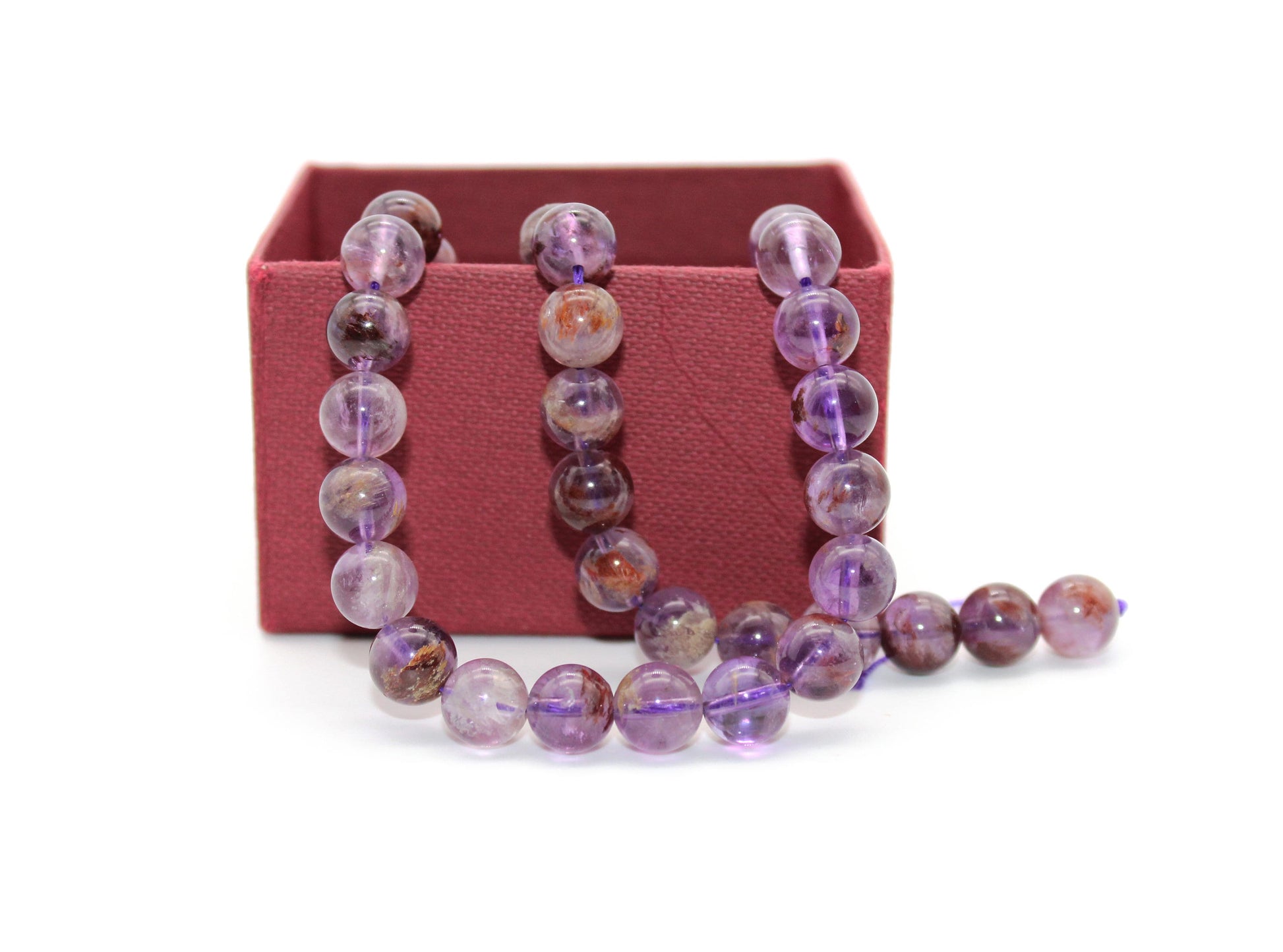 8mm Amethyst Beads, Natural Amethyst Bead, Round Shape, February Birthstone Purple Beads, Natural Gemstone, Jewelry Making, Great Quality