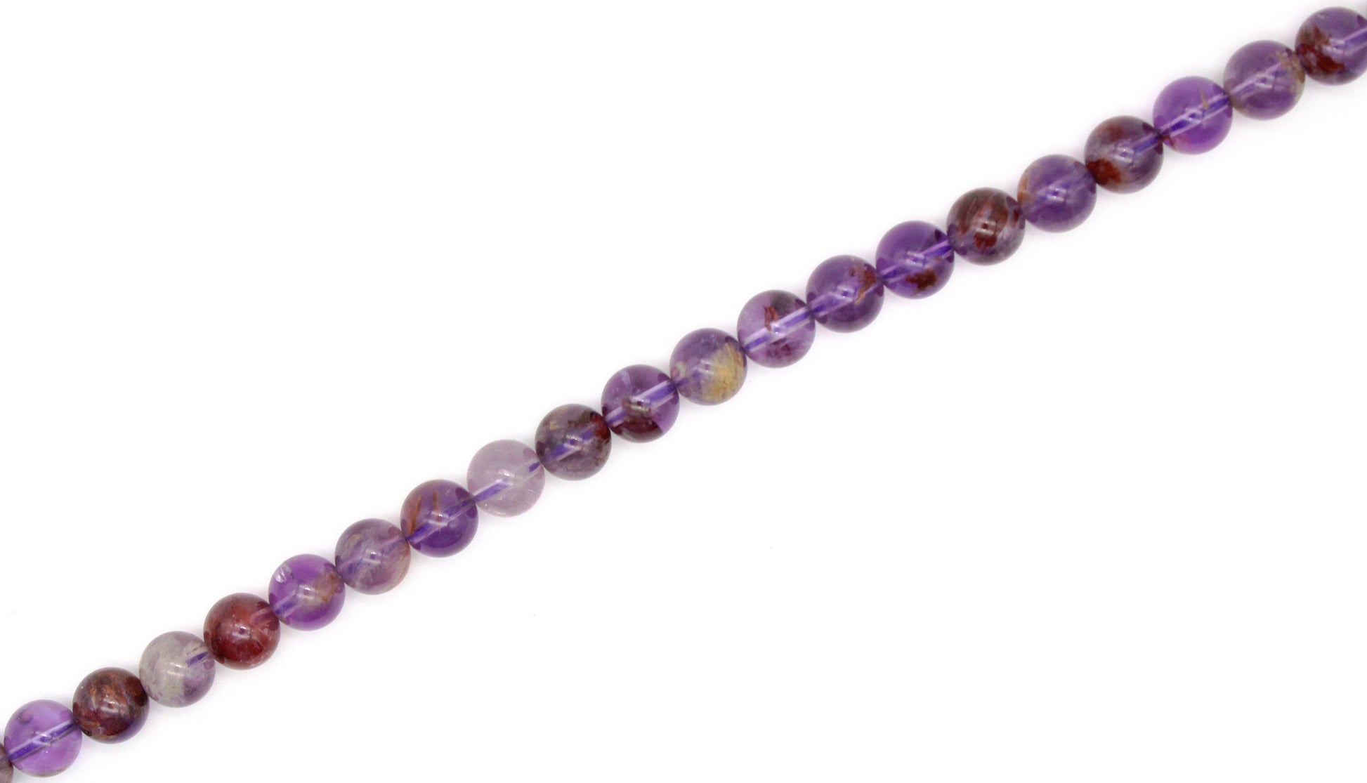 8mm Amethyst Beads, Natural Amethyst Bead, Round Shape, February Birthstone Purple Beads, Natural Gemstone, Jewelry Making, Great Quality
