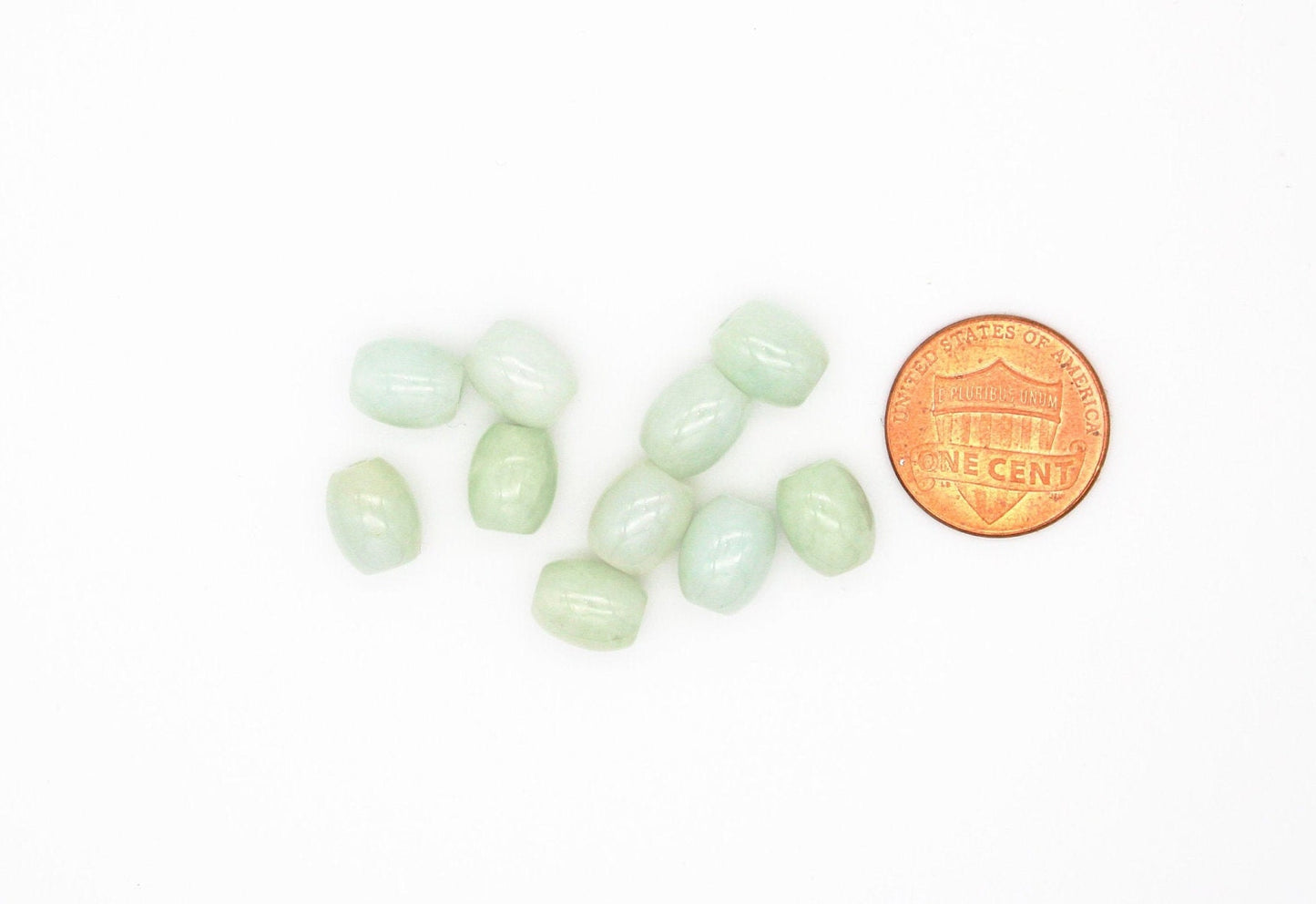 1 pcs Natural Oval Light Green Aventurine Beads, Great Quality, Natural Gemstone for Jewellery Making. Supplies for DIY Necklace Bracelets