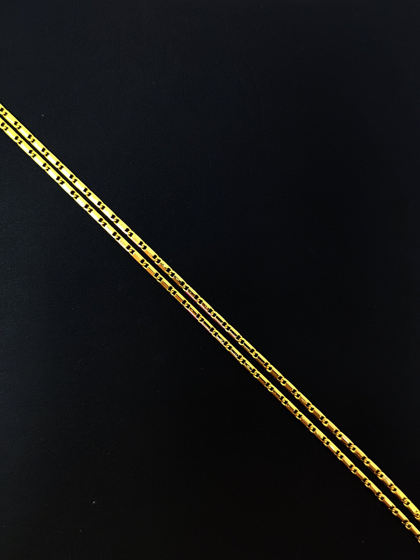 1pc 23.5'' Ready to Use Gold Filled Unique Necklace Chain, Layering Unique Chain Dainty Necklace, Perfect for Pendant Charm Necklace, CH-410