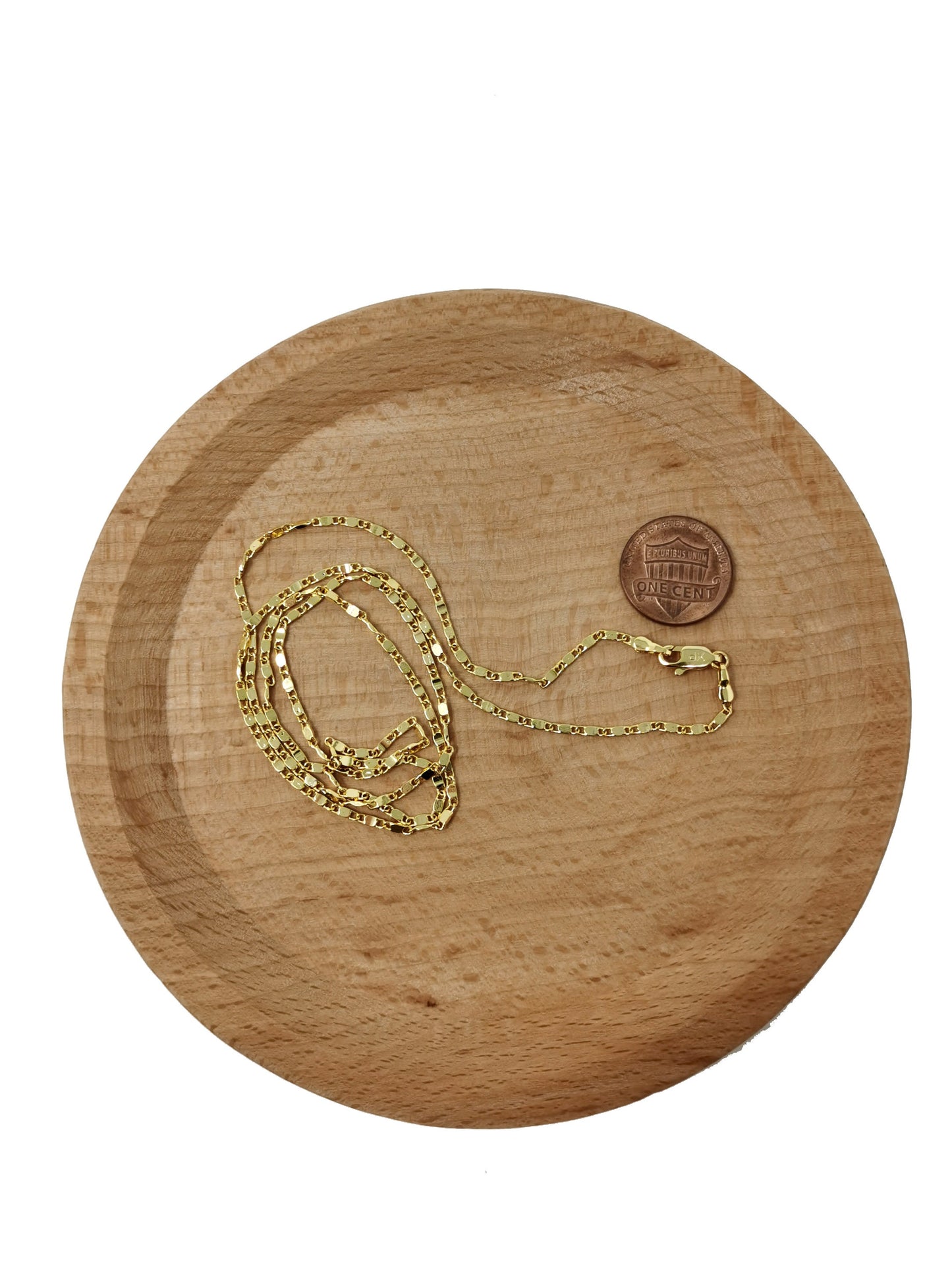 1pc 17.8' Ready to Use 24KGold Unique Necklace Chain,Layering Sunburst Chain Dainty Necklace, Perfect for Pendant Charm Necklace, 981