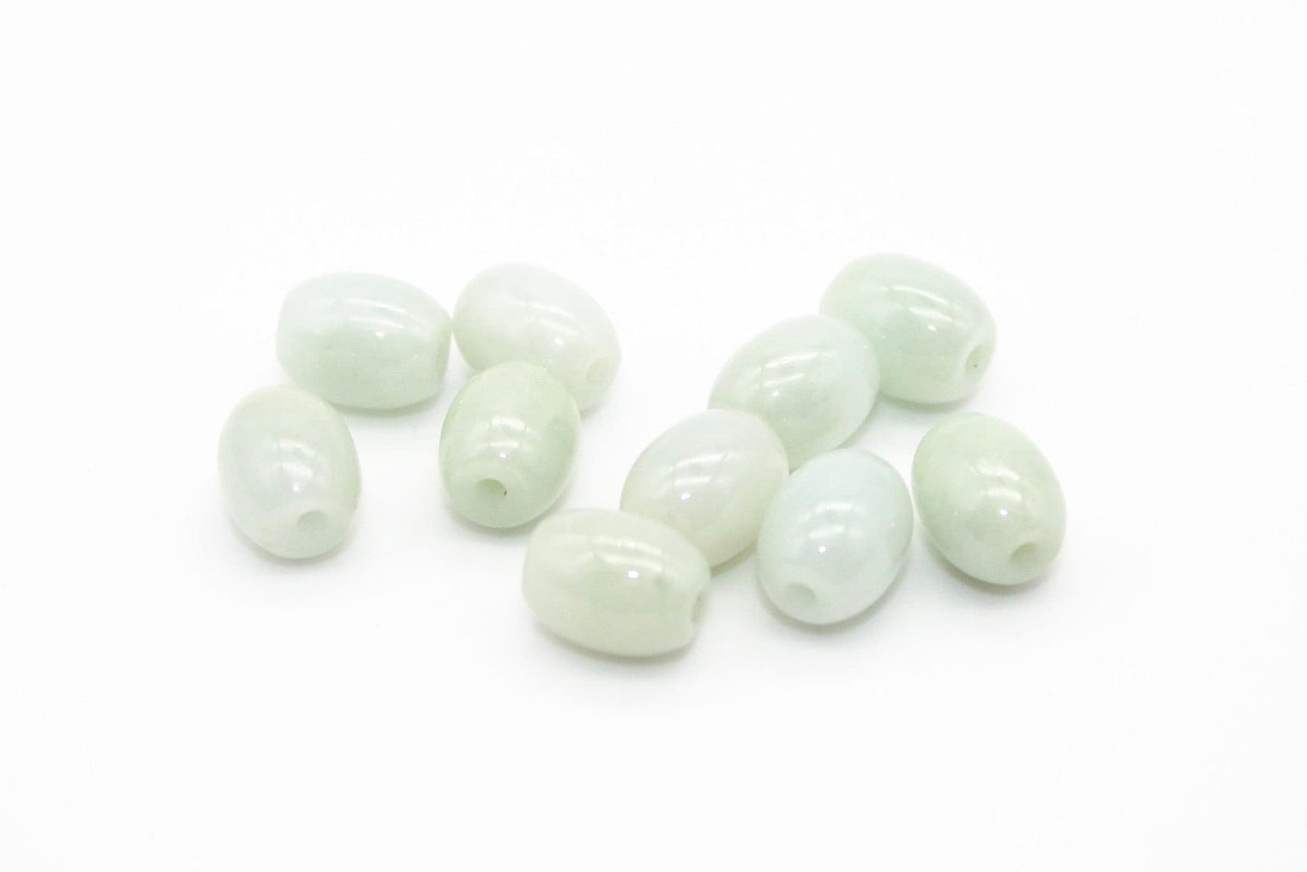 1 pcs Natural Oval Light Green Aventurine Beads, Great Quality, Natural Gemstone for Jewellery Making. Supplies for DIY Necklace Bracelets