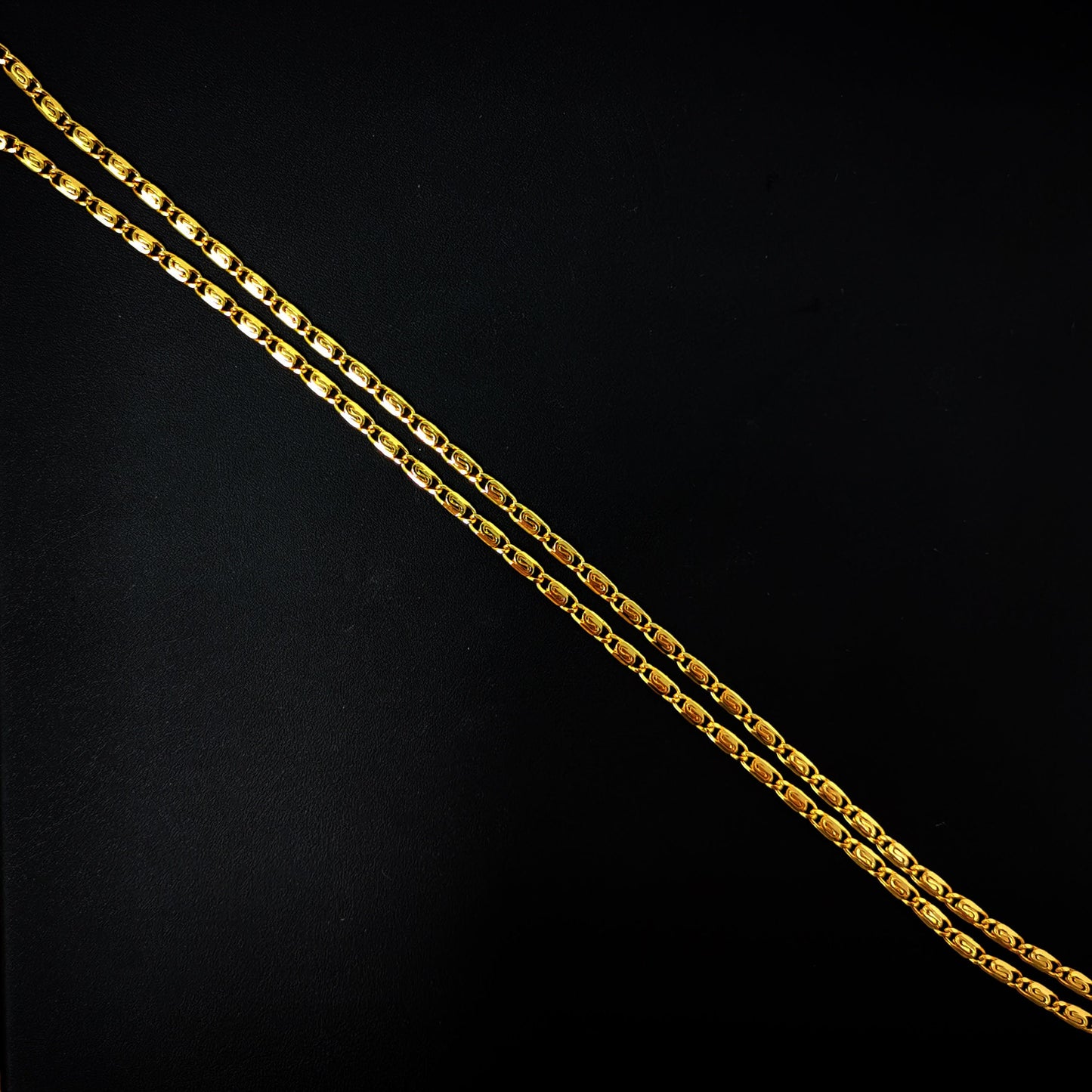 1pc 23.5'' Ready to Use Gold Filled Unique Necklace Chain, Layering Unique Chain Dainty Necklace, Perfect for Pendant Charm Necklace,CH- 424