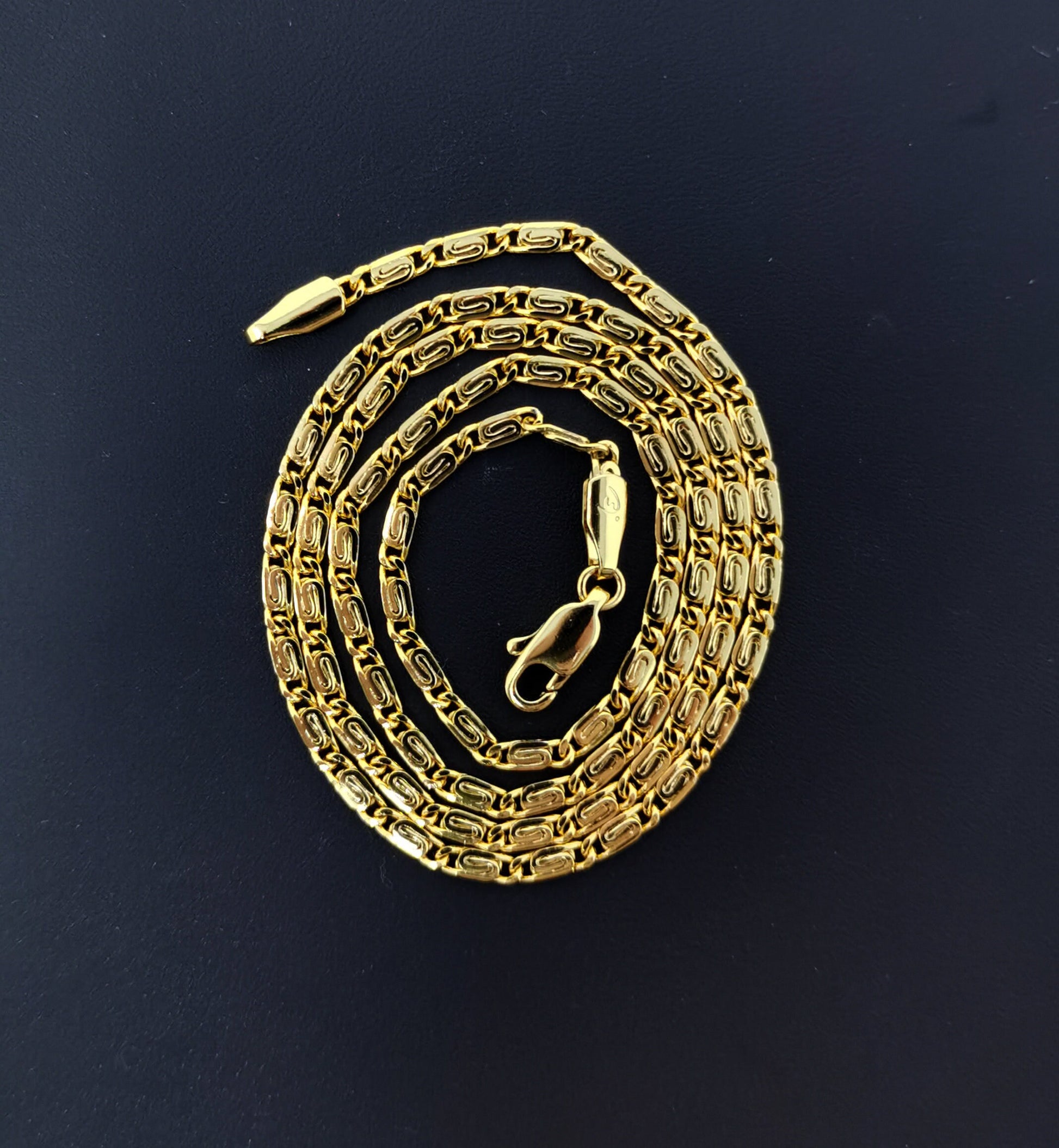 1pc 17.7'' Ready to Use Gold Filled Unique Necklace Chain, Layering Unique Chain Dainty Necklace, Perfect for Pendant Charm Necklace,431