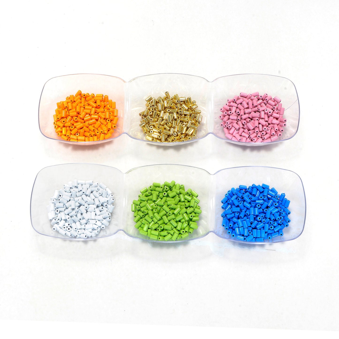 Enamel Tile Beads, Long Tube 1-Hole Beads for Bracelets, New Fashion Enamel Tile Tila Bead Jewelry Making Supply Wholesale 5/10 PC