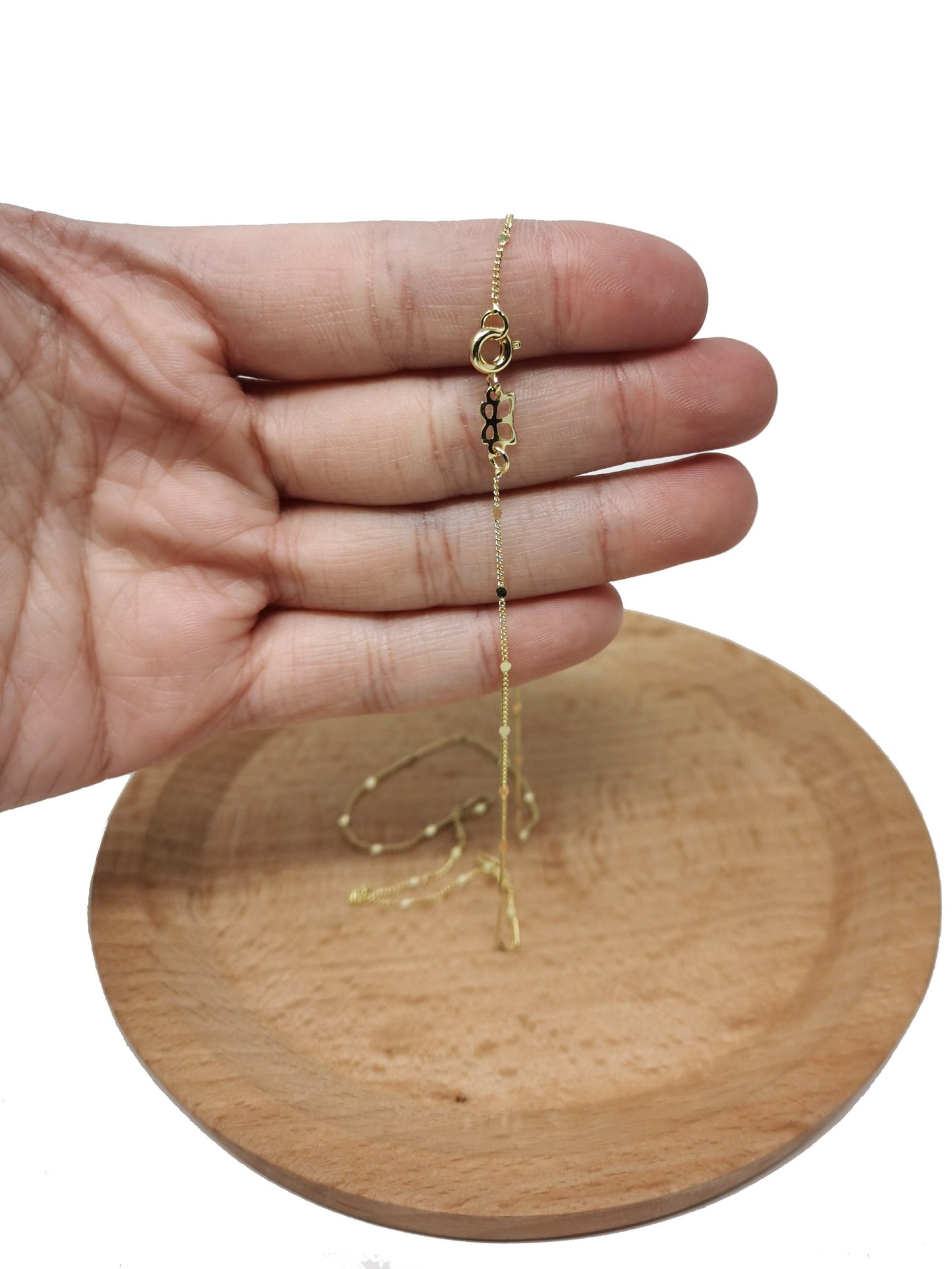 1pc 17.7'' Ready to Use 14K Gold Filled Herringbone Curb Necklace Chain, Layer Curb Chain Dainty Necklace, Pendant Charm Necklace Making 608
