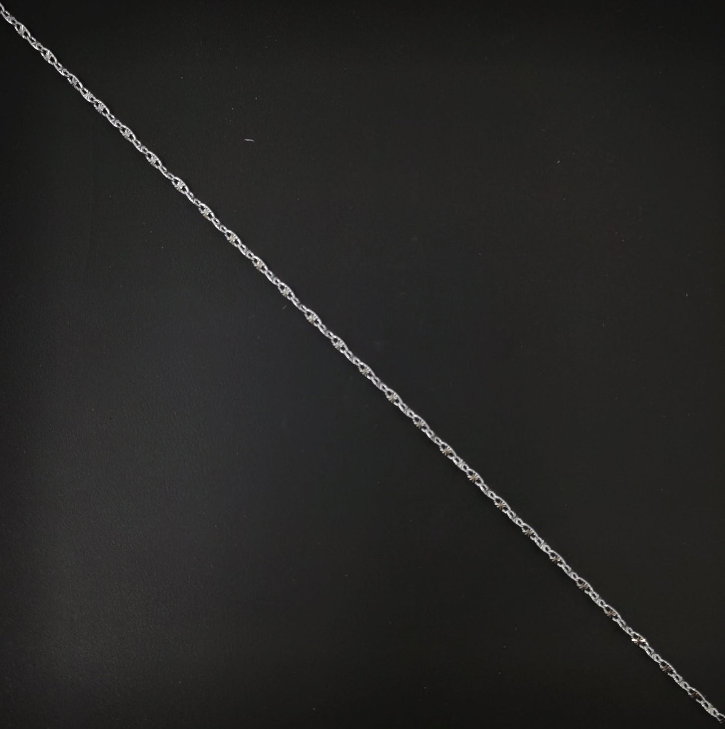 1pc 17.7'' Ready to Use White Gold Unique Lock Necklace Chain, Layer Locket Chain Dainty Necklace, For Pendant Charm Necklace, 630