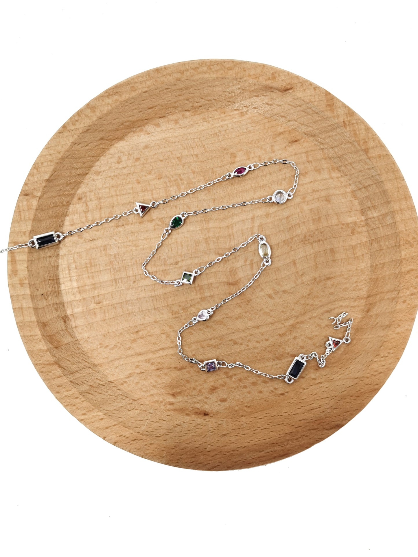 14K Gold Micro Pave Colorful Charm Chain by Yard, CZ Charm Specialty Link Chain by Foot,CZ Charm size 10x10mm Chain 1mm Thick,roll 55
