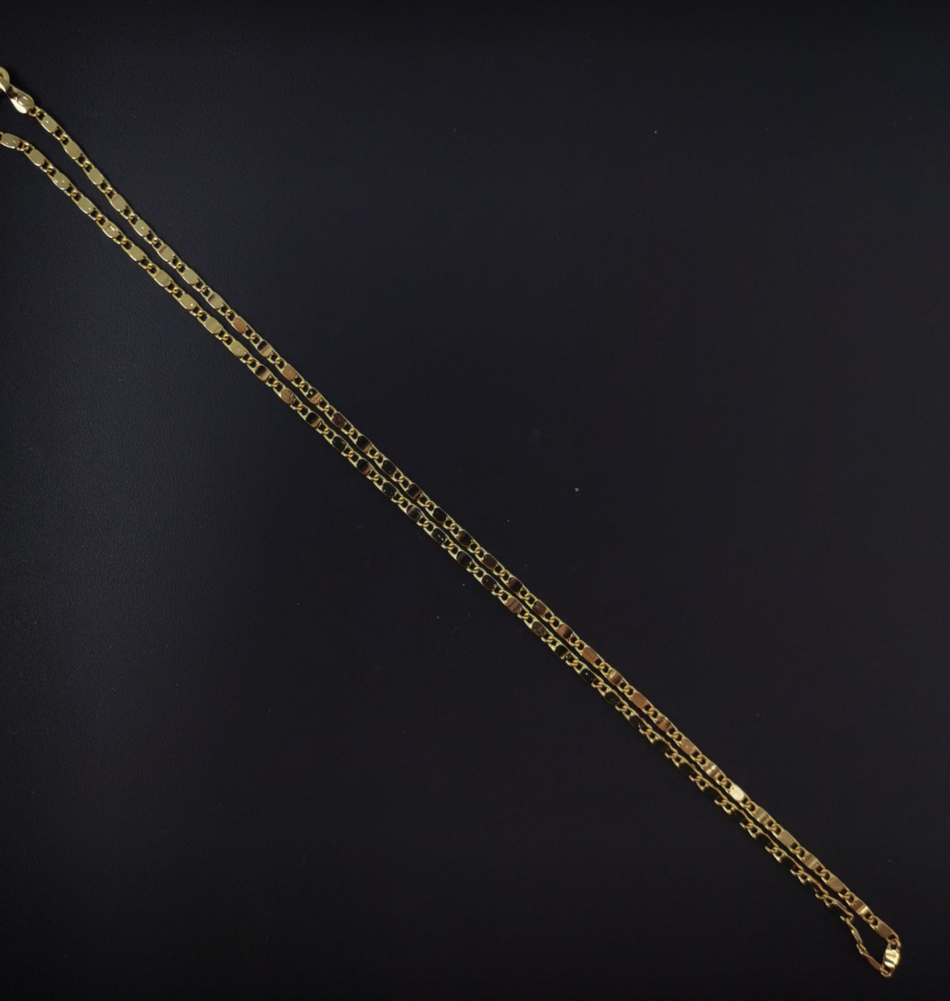 1pc 13.7'' Ready to Use 24k Gold Filled Unique Necklace Chain, Layering Unique Chain Dainty Necklace, Perfect for Pendant Charm Necklace,507