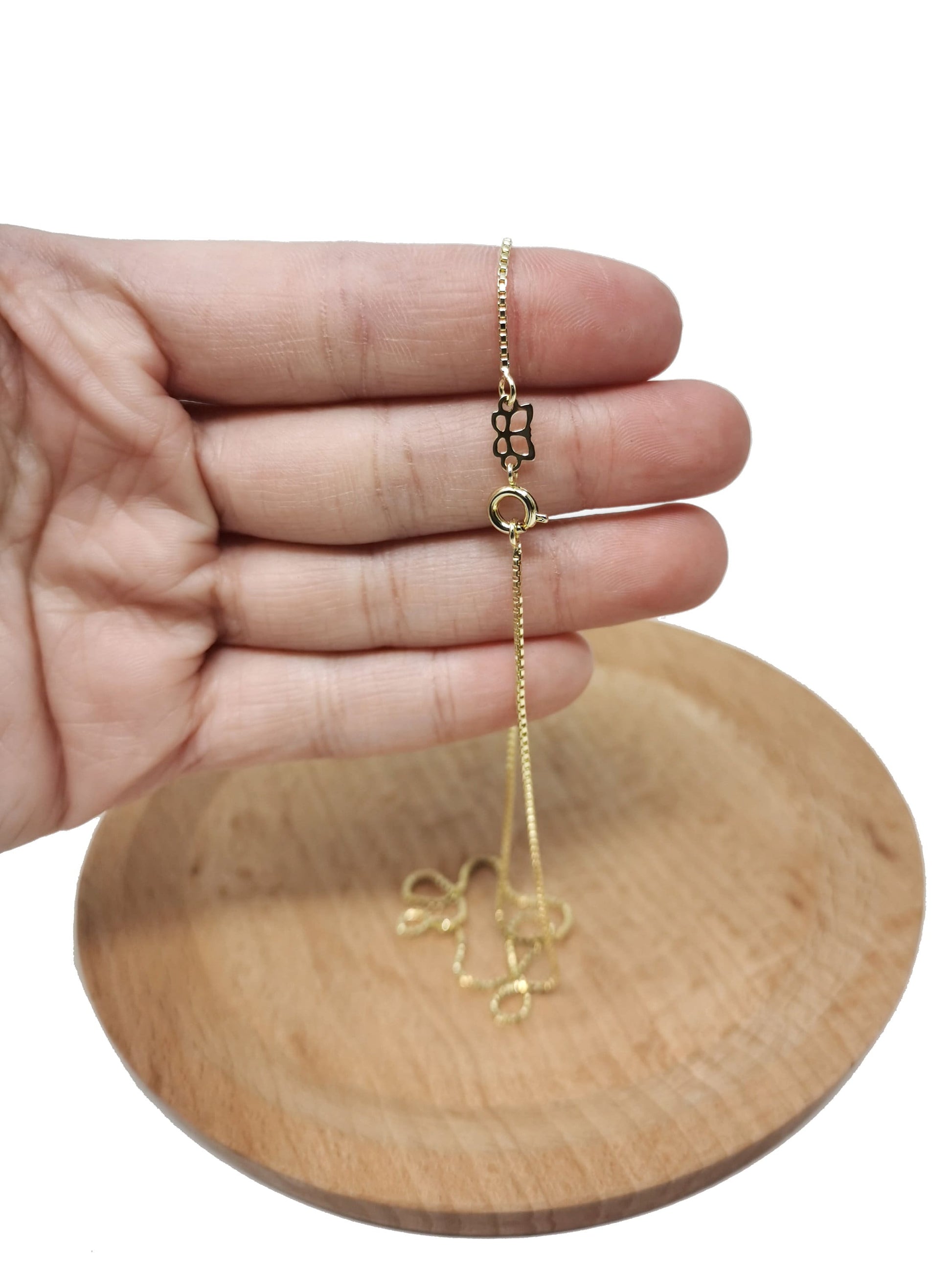 1pc 17.5'' ready to wear Gold Delicate Square Box Chain Necklace, Layering Dainty Box Chain For Jewelry with Pendant Charm Supplies,241