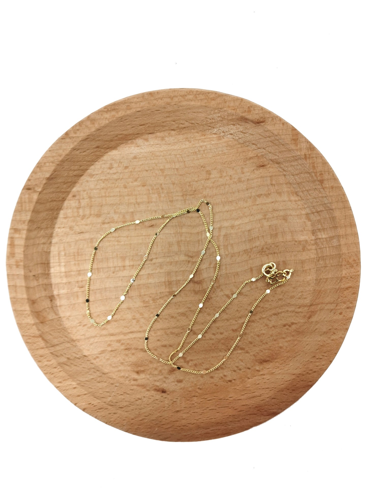 1pc 17.7'' Ready to Use 14K Gold Filled Herringbone Curb Necklace Chain, Layer Curb Chain Dainty Necklace, Pendant Charm Necklace Making 608