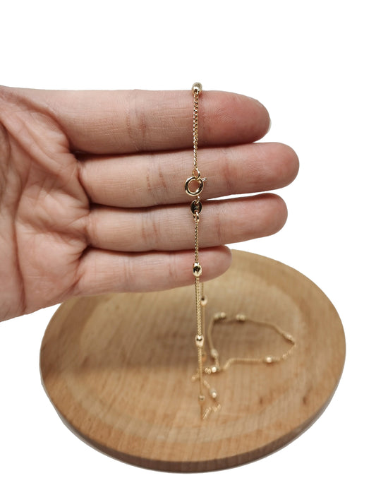 1pc 17.7'' Ready to Use 18K Gold Cuban Curb Necklace Chain,Layering Curb Chain Dainty Necklace,For Pendant Charm Necklace Making, 646