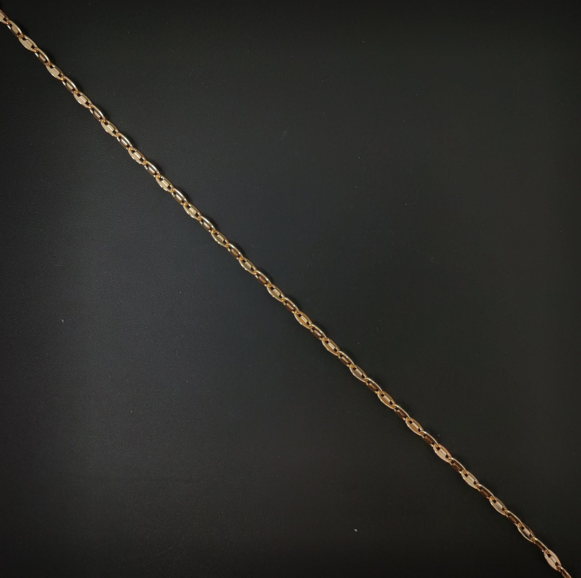1pc 18'' Ready to Use 18K Gold Filled Anchor Necklace Chain, Layering Unique Chain Dainty Necklace, For Pendant Charm Necklace Making,CH-713
