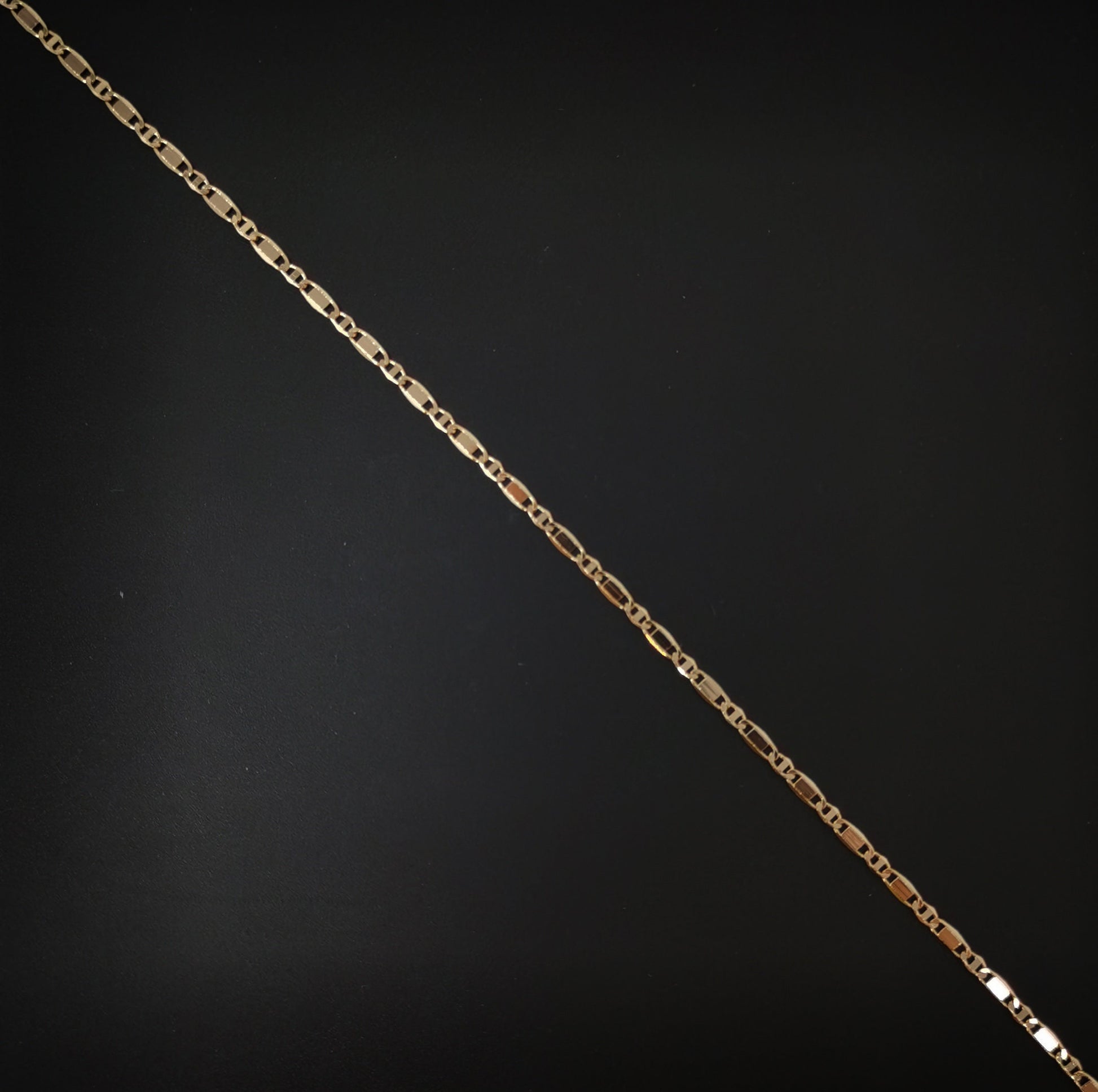 1pc 18'' Ready to Use 18K Gold Anchor Necklace Chain, Layering Unique Chain Dainty Necklace, For Pendant Charm Necklace Making, 721