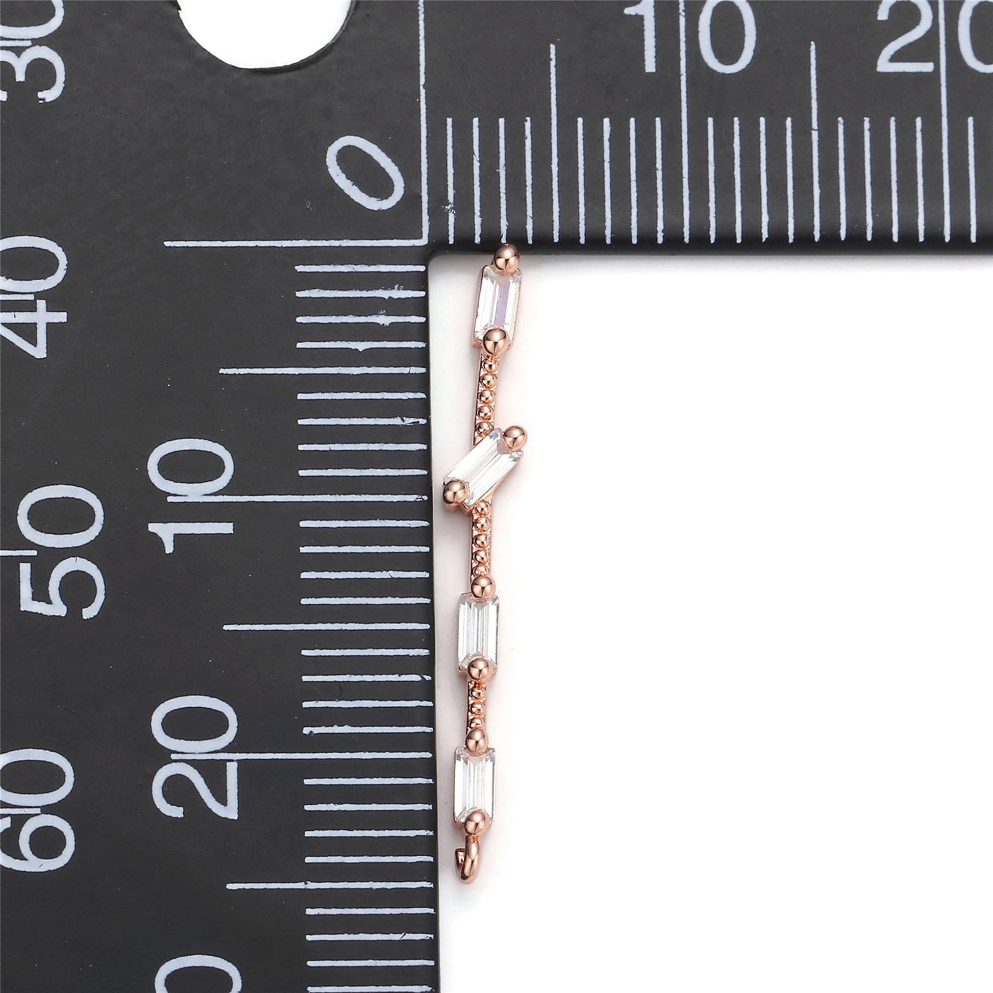 1pc 14k Gold Micro Pave Cubic Zirconia dongle Pendant Charm, Micro Pave CZ Pendant Charm, For DIY Jewelry, Multiple color Option