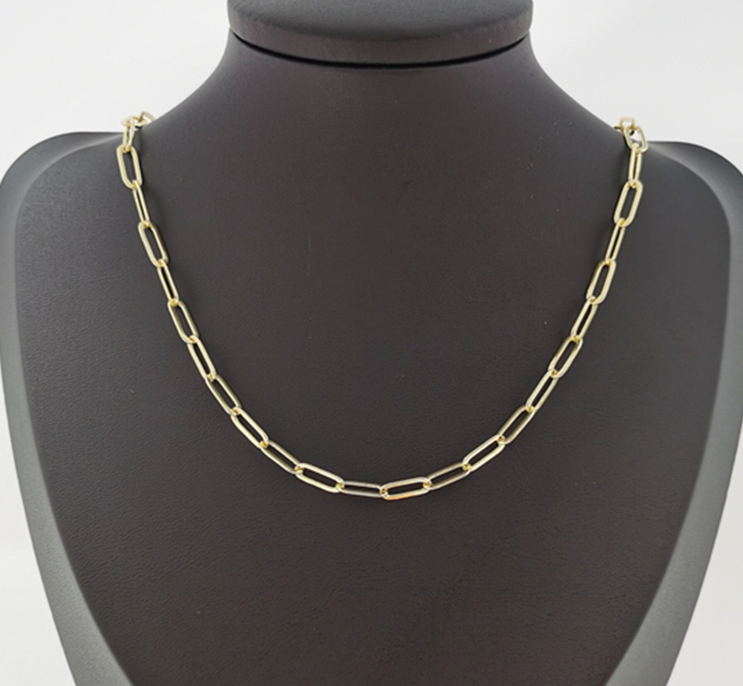 24K Gold Filled Paperclip Rolo Cable Chain by Yard, Gold Filled Cable Rolo Chain by Foot, Wholesale bulk Roll Chain for Jewelry Making,188