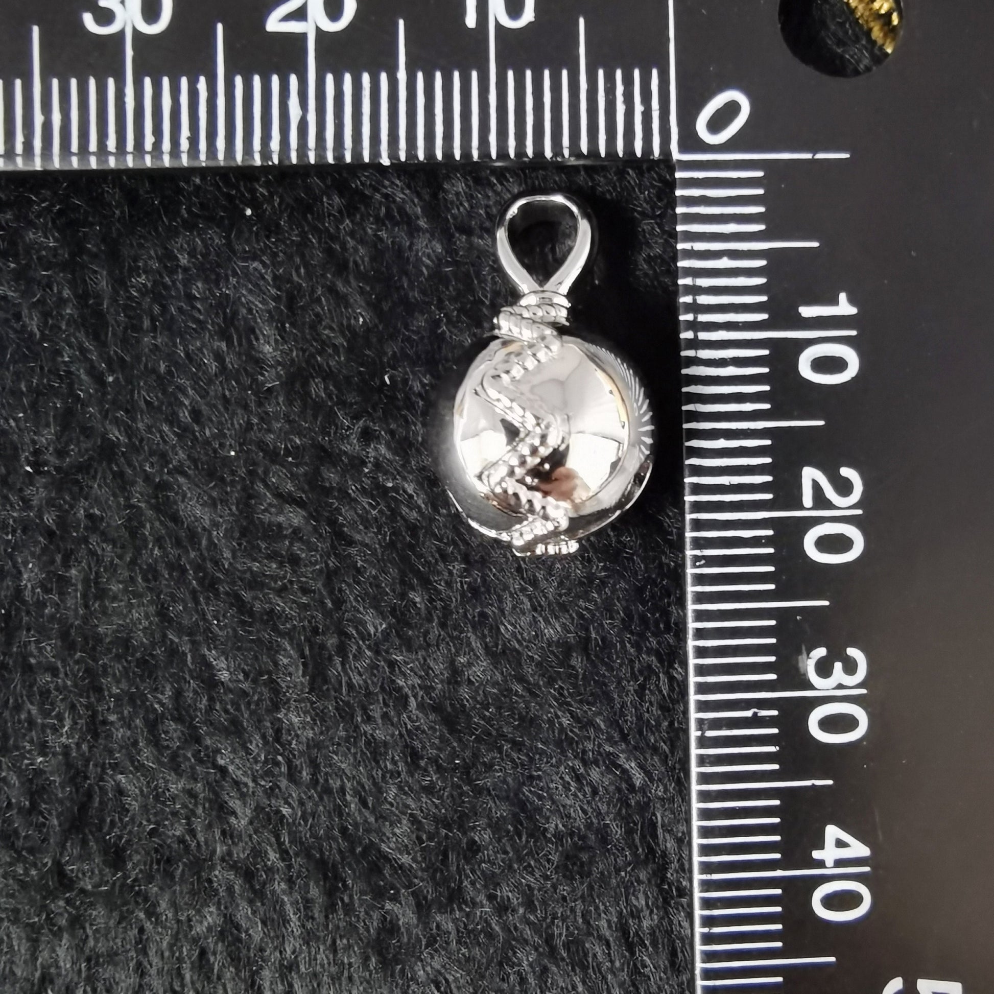 1pc 24k Gold Bell Pendant Charm, Tinkle Jingle Bell Pendant Charm, White Gold / Gold Pendant Charm For DIY Jewelry, 20x10mm