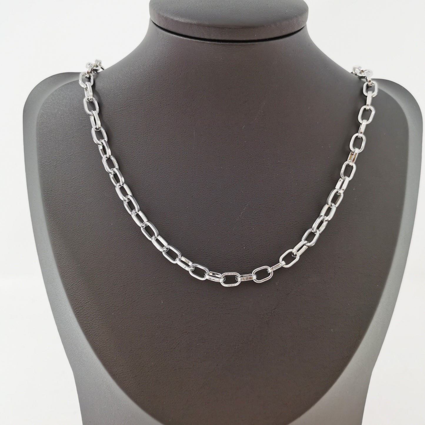 24K Gold Oval Rolo Chain by Yard, Oval Link Chain by Foot, Wholesale bulk Roll Chain for Jewelry Making, Width 5mm, 218 , 219
