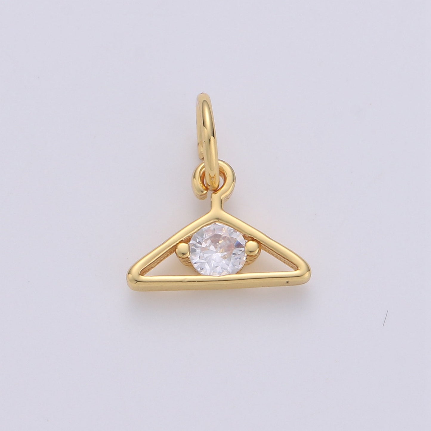 1x Hanger Charms Gold Cloth Hanging Pendants Mini Design Earrings Bracelet Necklace Charm Jewelry making supply Gift.