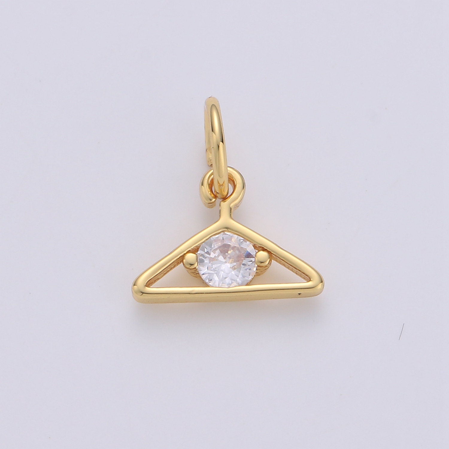 1x Hanger Charms Gold Cloth Hanging Pendants Mini Design Earrings Bracelet Necklace Charm Jewelry making supply Gift.