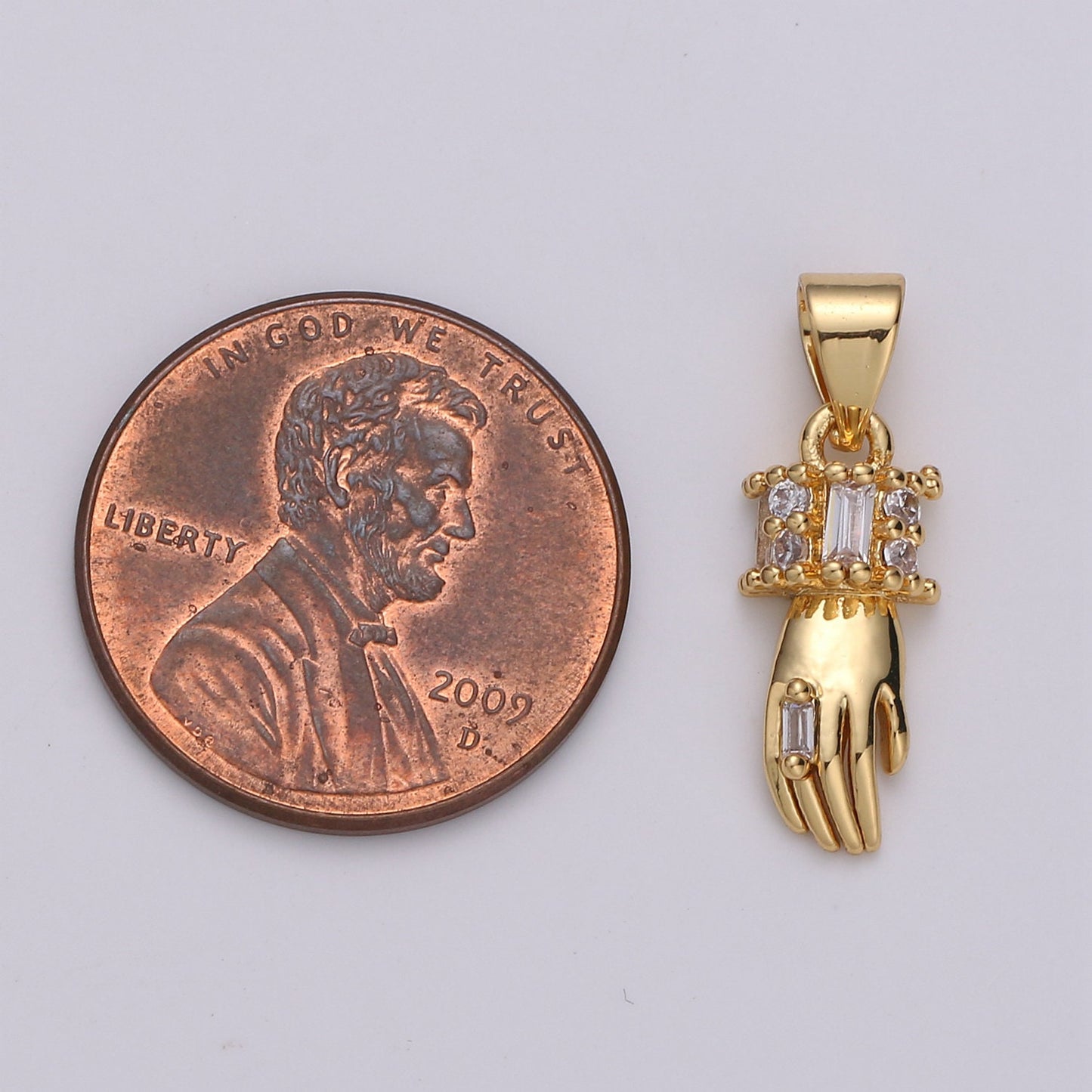 1pc Gold Micro Pave CZ Heart Pendant Charm, Gold Hand Micro Pave CZ Pendant Charm, Pendant, For DIY Jewelry,pdgf-173