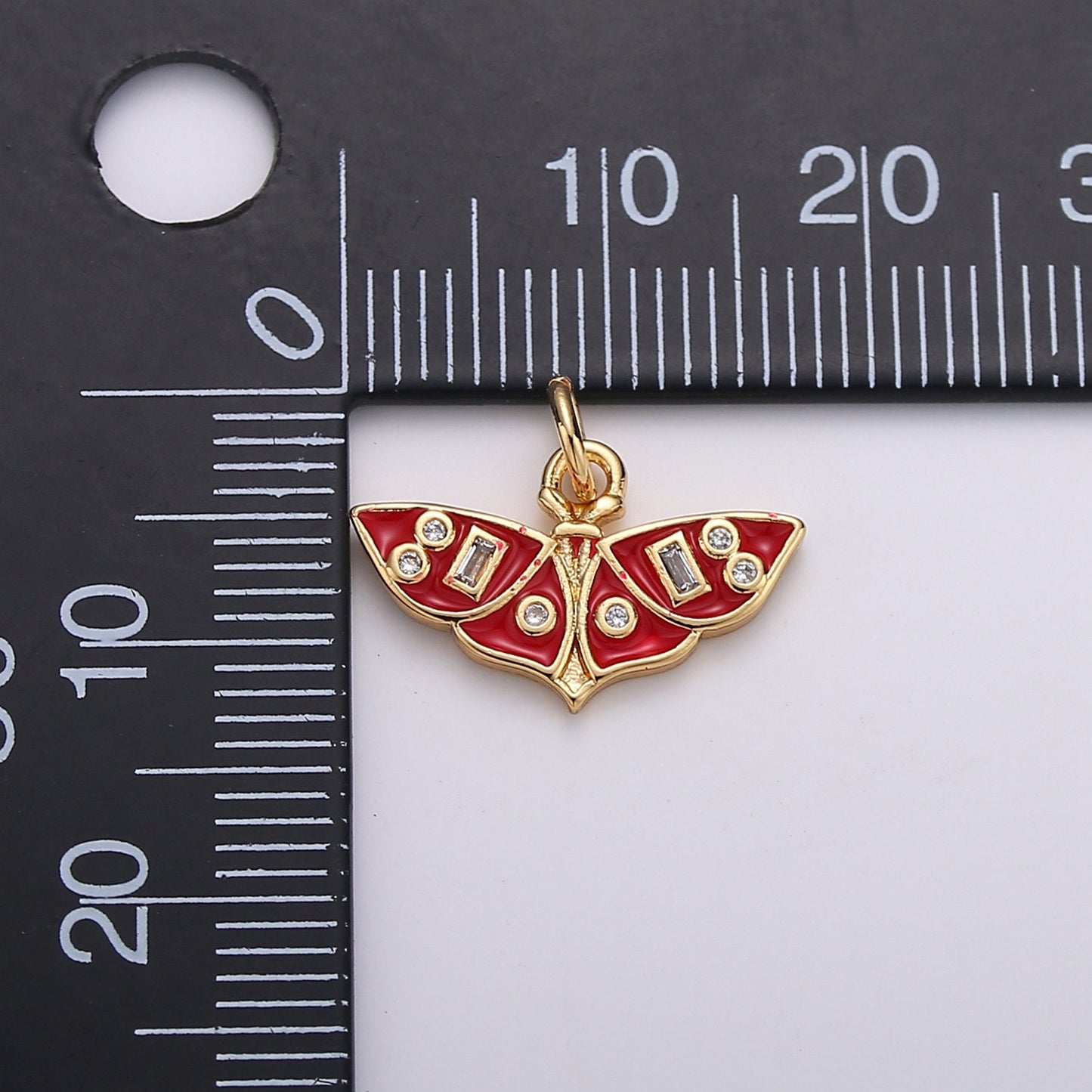 17X13MM Butterfly pendant,Colourful enamel butterfly charm,small animal findings, DIY jewellery supplies