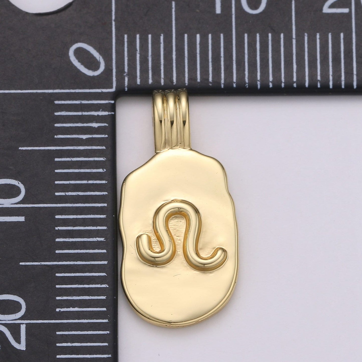 Gold Zodiac Charms, Astrology Charms, Zodiac Necklace Charms, 12 Zodiac Charms for Jewelry Making Supply, ZODIAC-22