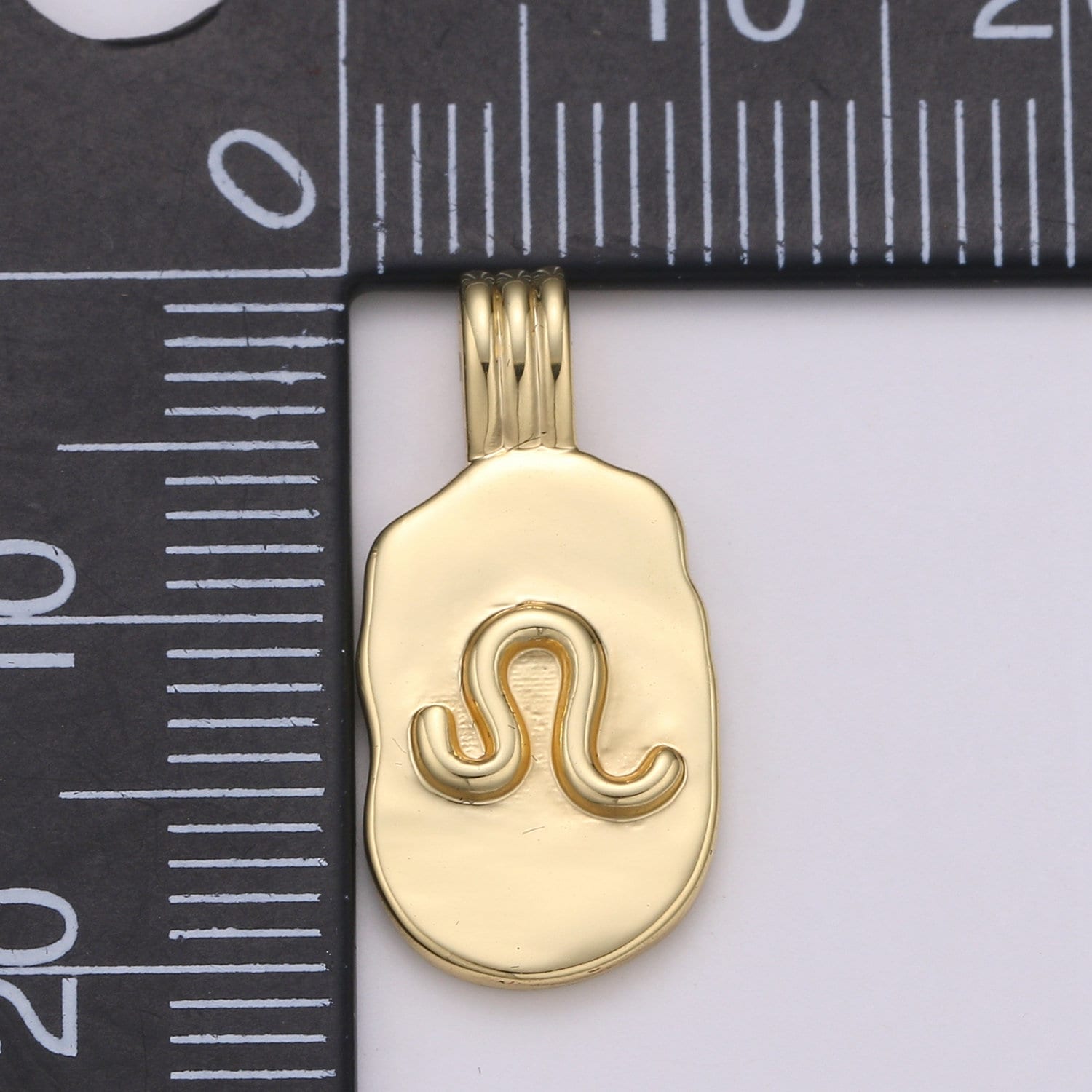 Gold Zodiac Charms, Astrology Charms, Zodiac Necklace Charms, 12 Zodiac Charms for Jewelry Making Supply, ZODIAC-22