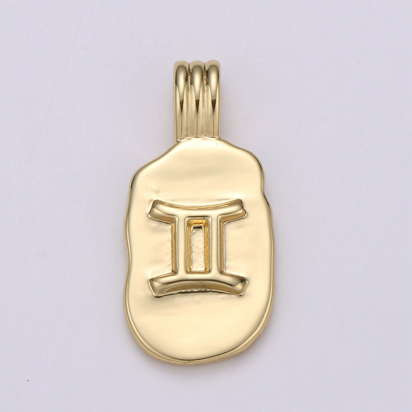 Gold Zodiac Charms, Astrology Charms, Zodiac Necklace Charms, 12 Zodiac Charms for Jewelry Making Supply, ZODIAC-22