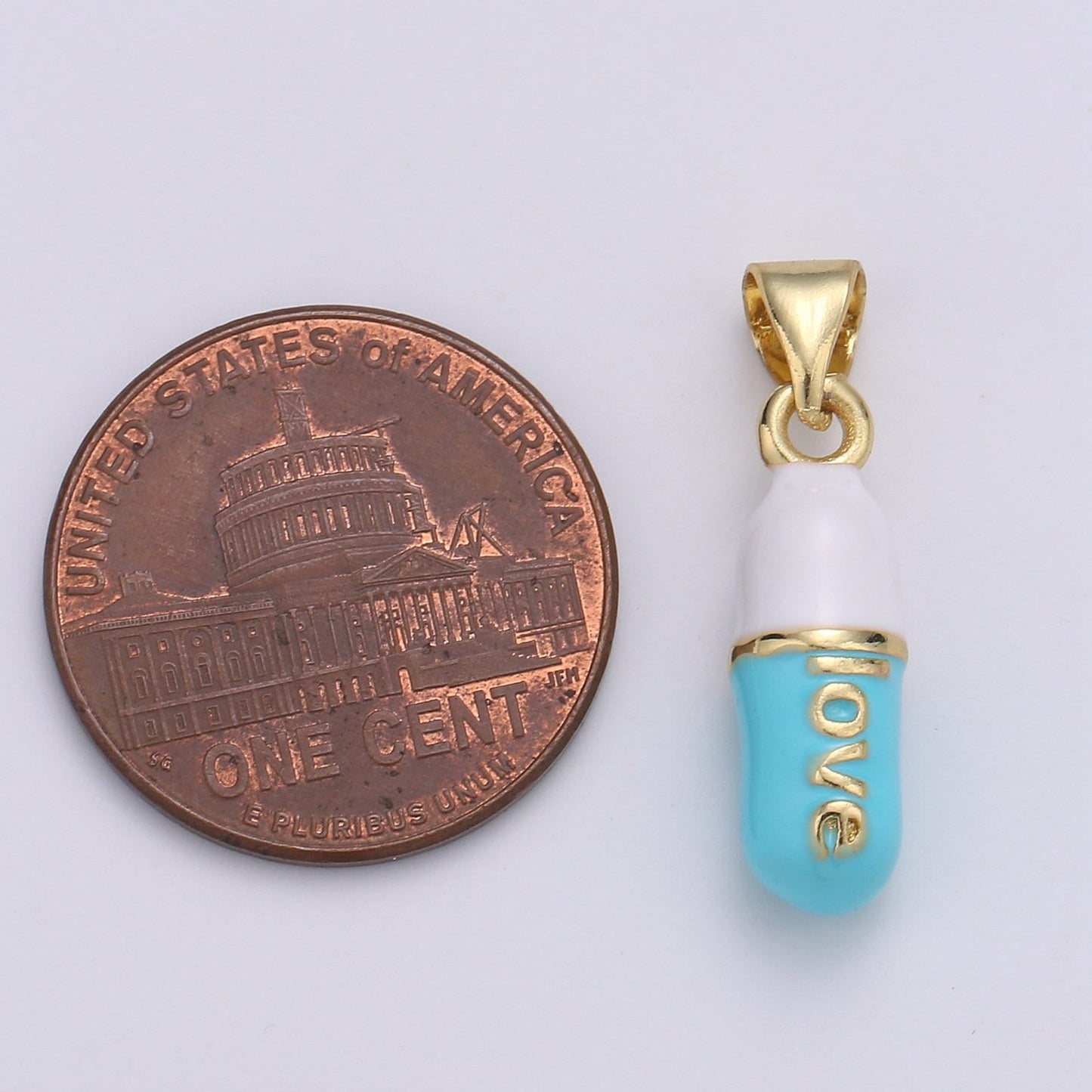 1pc. LOVE Choose Color Pill Charm Necklace, Dainty Word Charm,Love Pill Charm Necklace Pendant Hope Optimist Minimalist Jewelry PDGF-2081