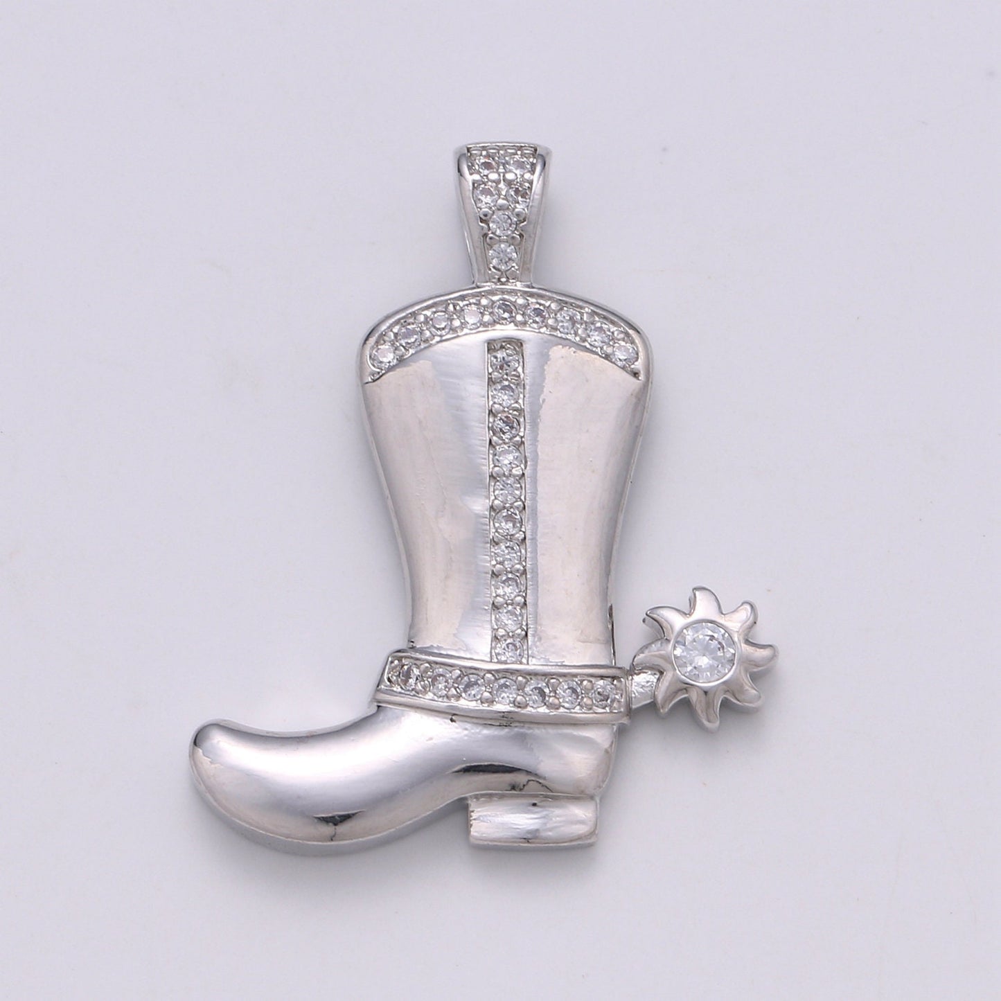 24K Gold Cowboy Boot Charm, Gold Cowboy Boots Charm for Necklace or Bracelet, Cowgirl Charm, Rodeo Cowgirl Jewelry | J-152, J-153