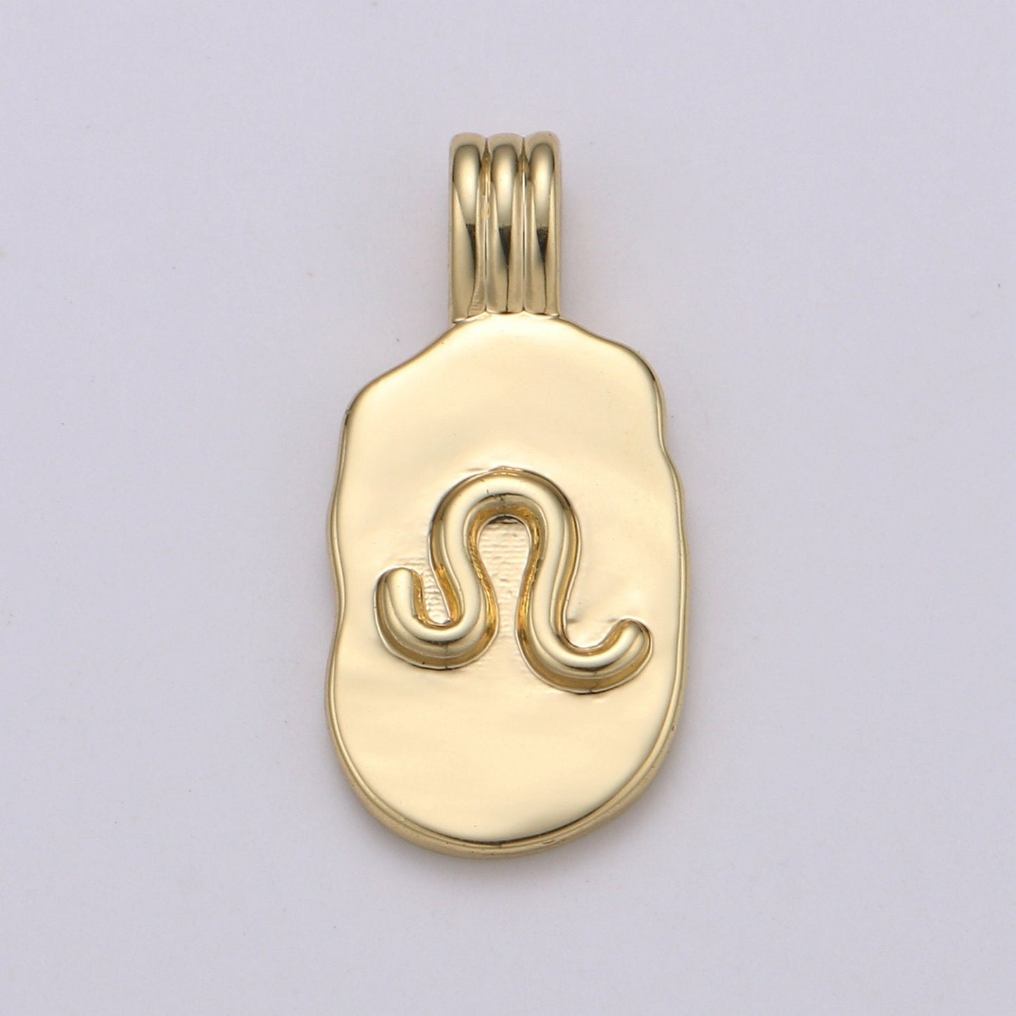 Gold Zodiac Charms, Astrology Charms, Zodiac Necklace Charms, 12 Zodiac Charms for Jewelry Making Supply, ZODIAC-22