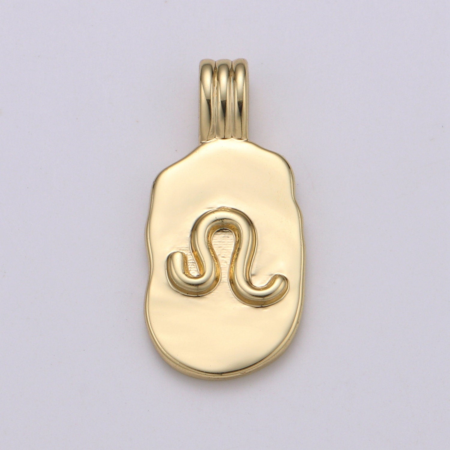 Gold Zodiac Charms, Astrology Charms, Zodiac Necklace Charms, 12 Zodiac Charms for Jewelry Making Supply, ZODIAC-22