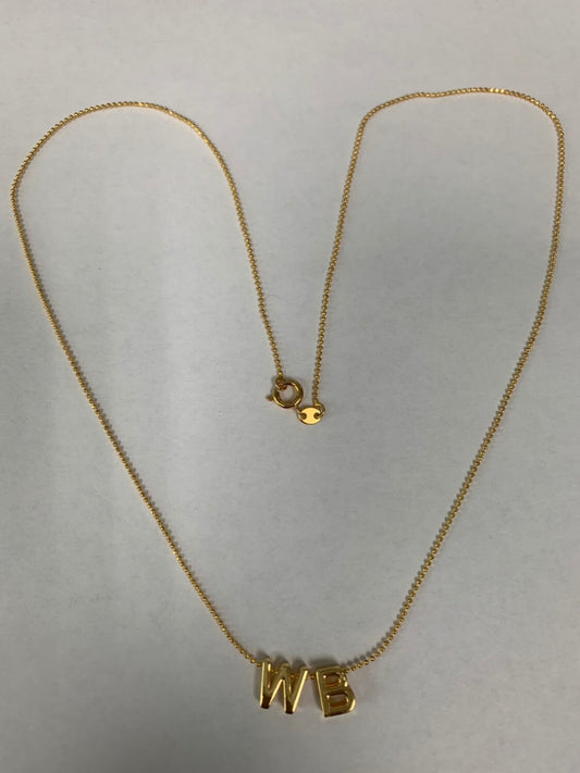 1pc 18'' Ready to Use 24K Gold Beads Necklace Chain, Layering Ball Chain Dainty Necklace, For Necklace Making, 854