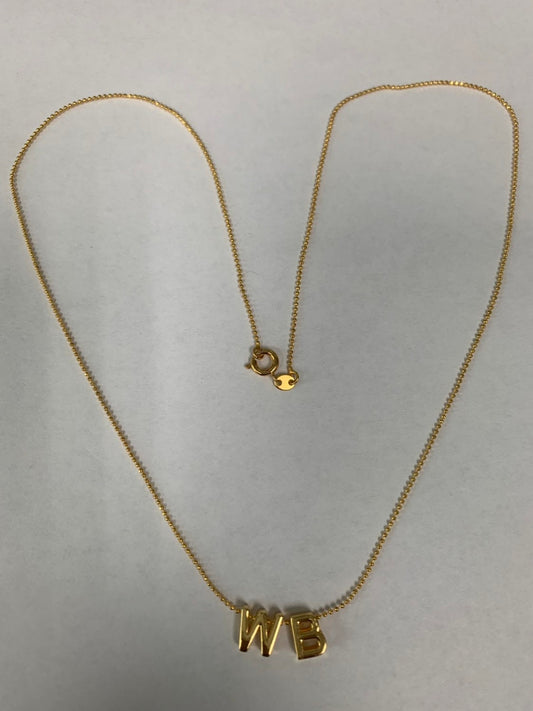 1pc 19.9'' Ready to Use 24K Gold  Beads Necklace Chain, Layering Ball Chain Dainty Necklace, For Necklace Making, 834