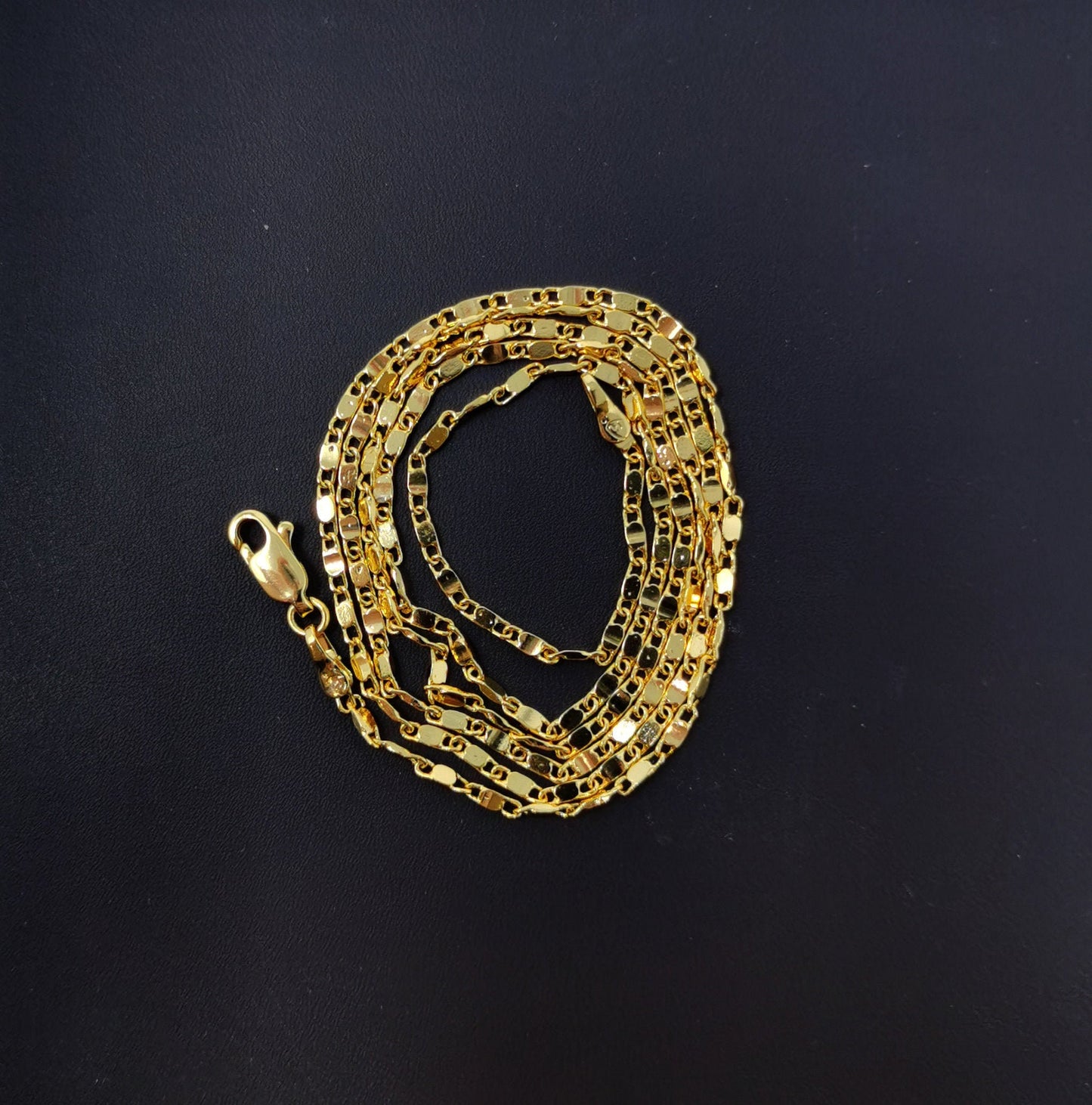 1pc 17.8' Ready to Use 24KGold Unique Necklace Chain,Layering Sunburst Chain Dainty Necklace, Perfect for Pendant Charm Necklace, 981