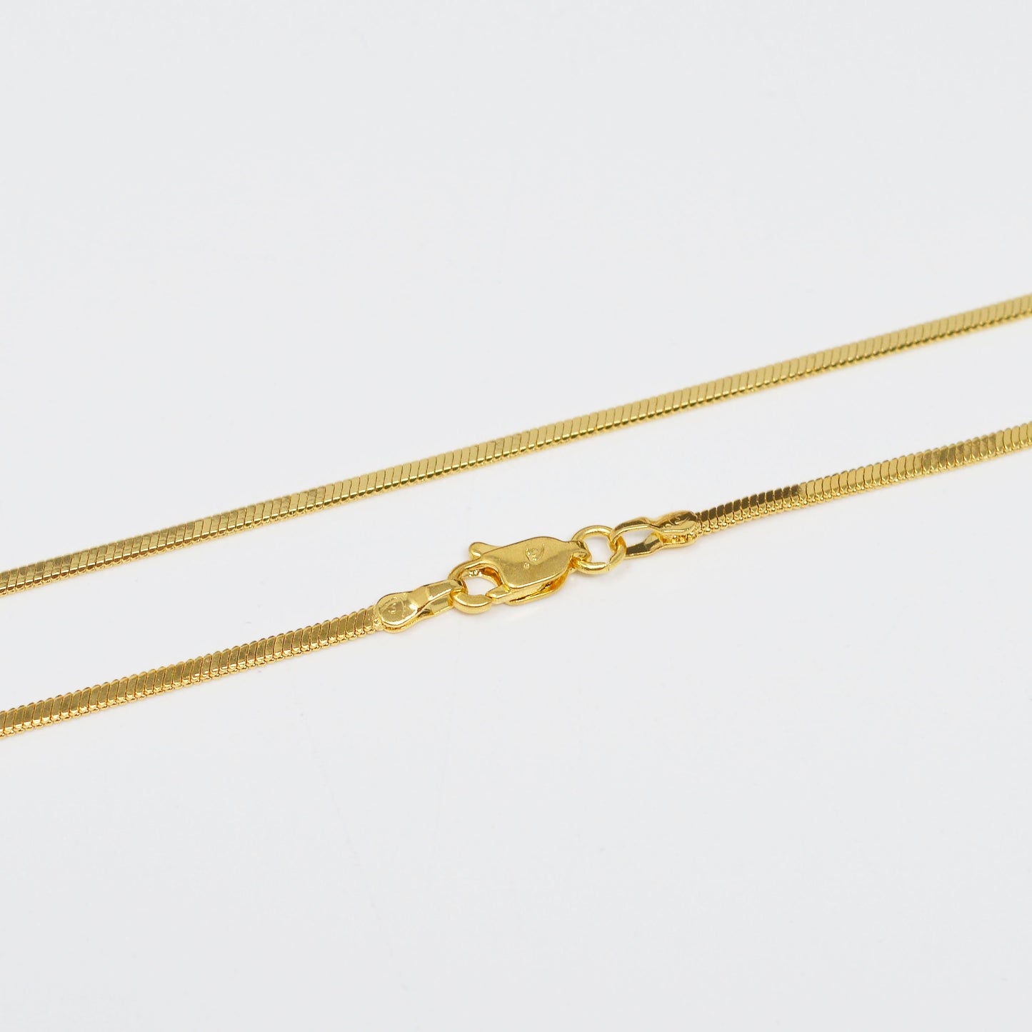 1pc 19.7'' Ready to Use Gold Cocoon Necklace Chain, Layer Snake Chain Dainty Necklace, For Pendant Charm Necklace Making, 996