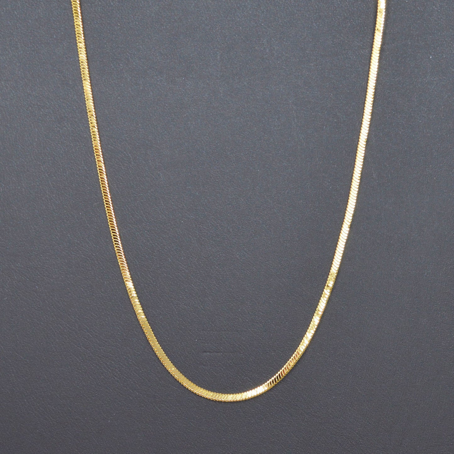 1pc 19.7'' Ready to Use Gold Cocoon Necklace Chain, Layer Snake Chain Dainty Necklace, For Pendant Charm Necklace Making, 996